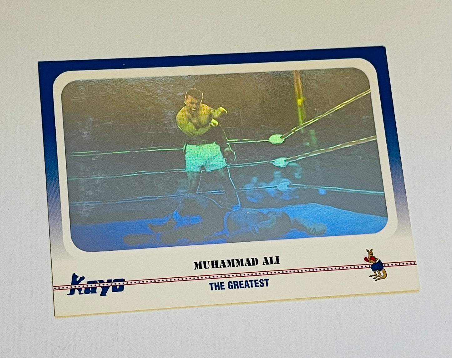 Muhammad Ali rare Boxing hologram insert card 1990s