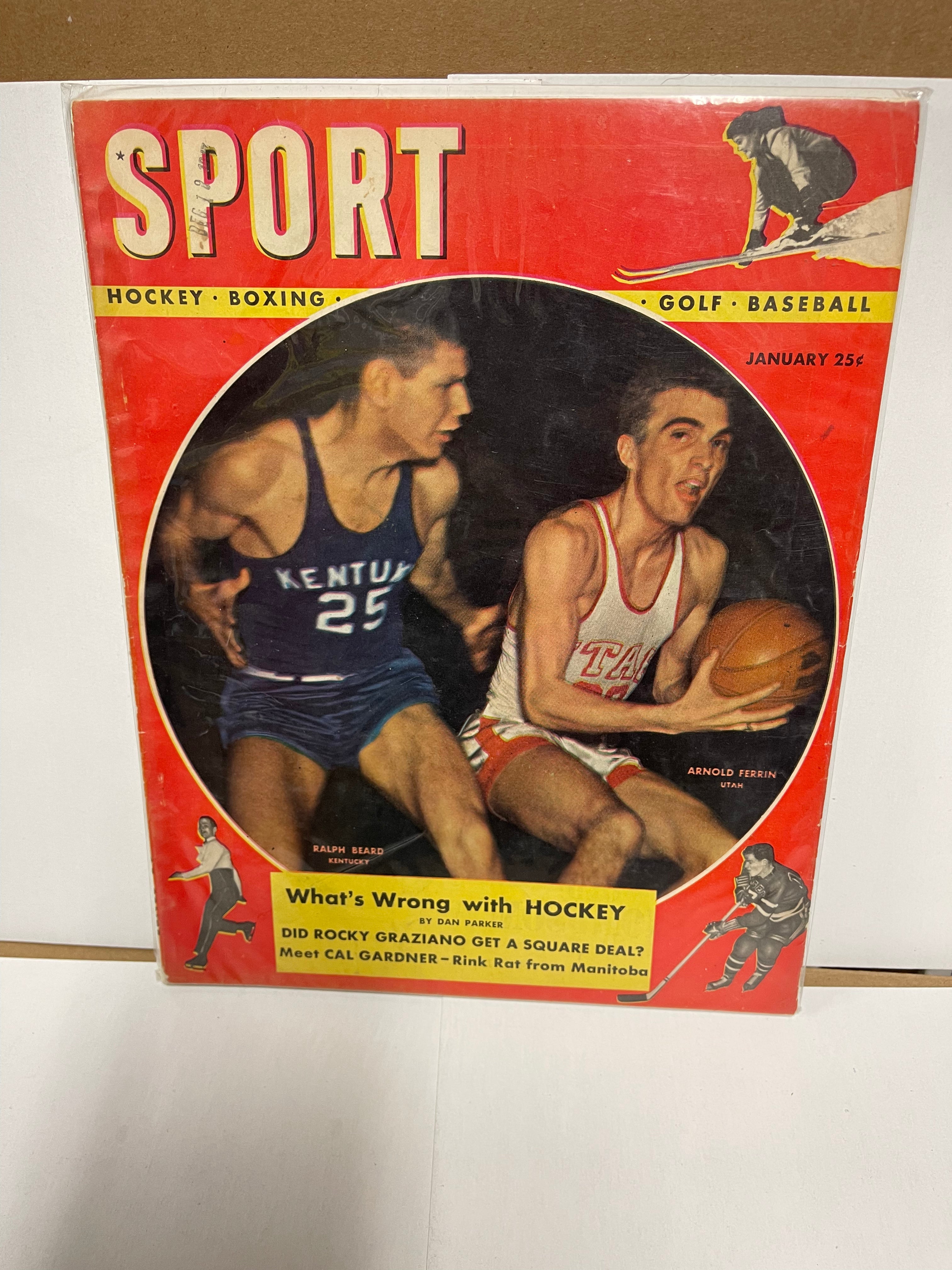 Sport magazine, February, 1948
