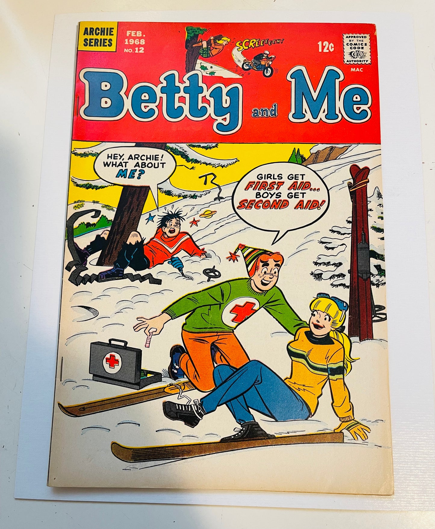 Archie Betty and Me comic 1968