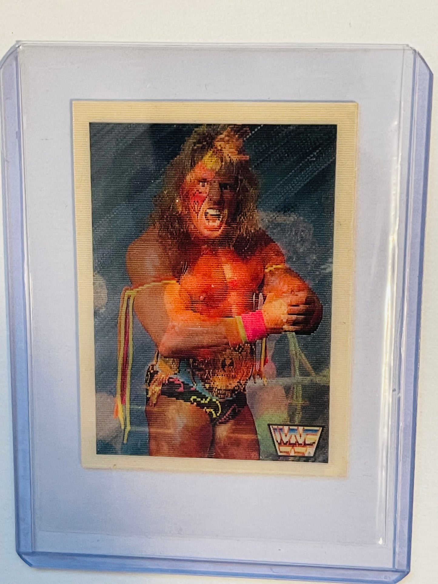 Wrestling Hasbro Ultimate Warrior rare titan rookie card 1990