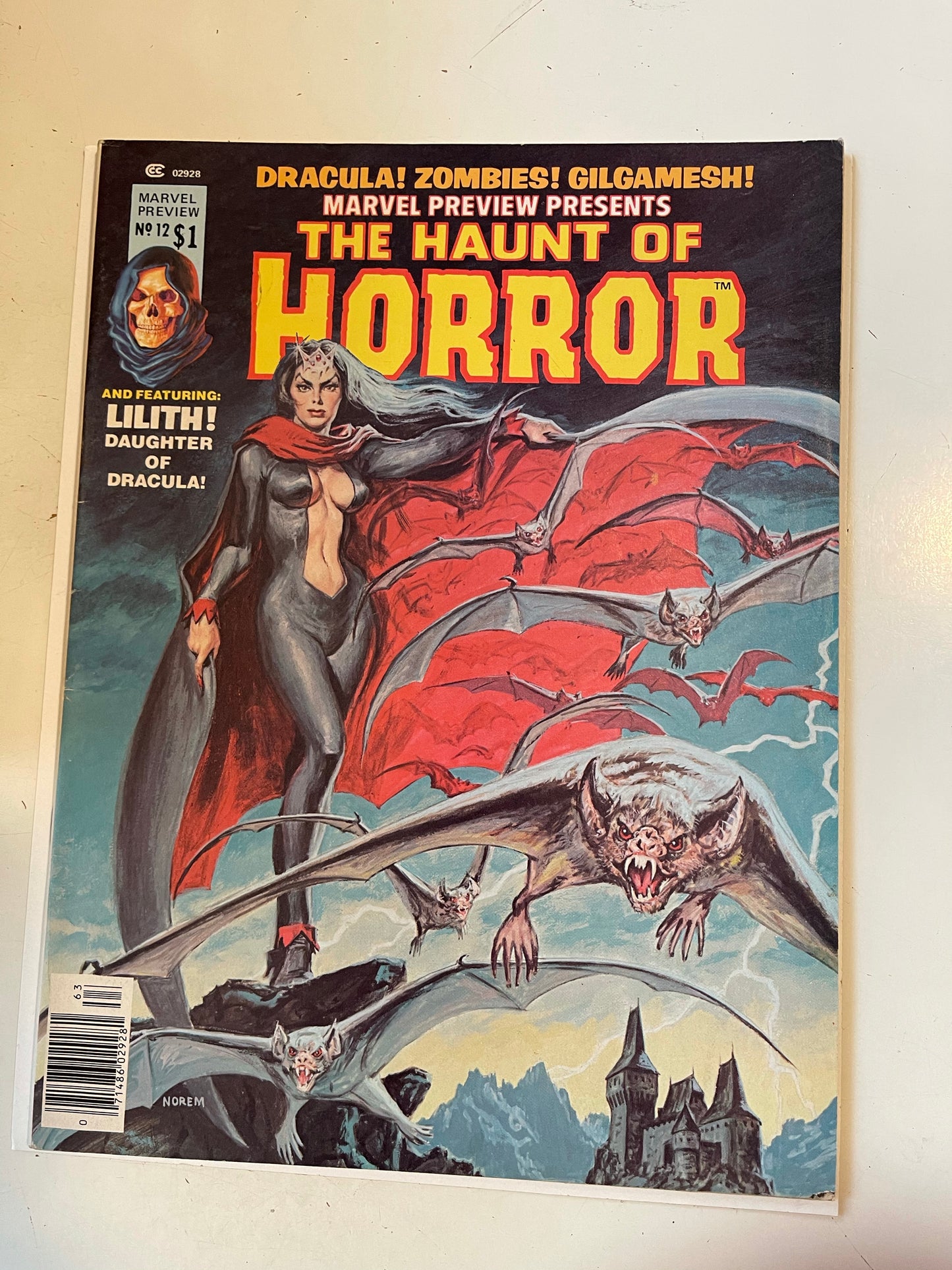 Haunt of Horror #12, 2nd app. Marvel comic magazine 1977