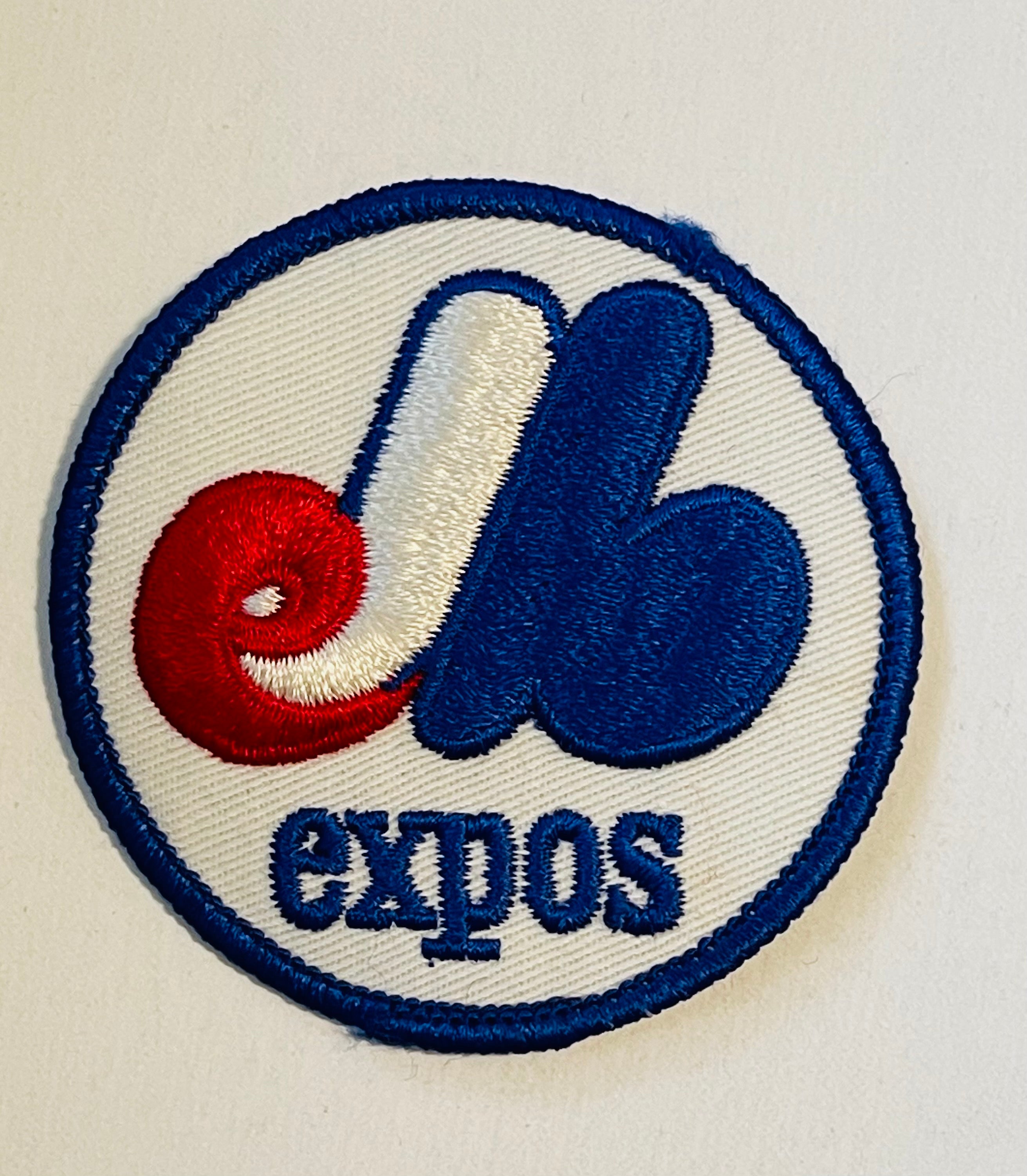 Montreal Expos baseball vintage 3 inch patch 1990s