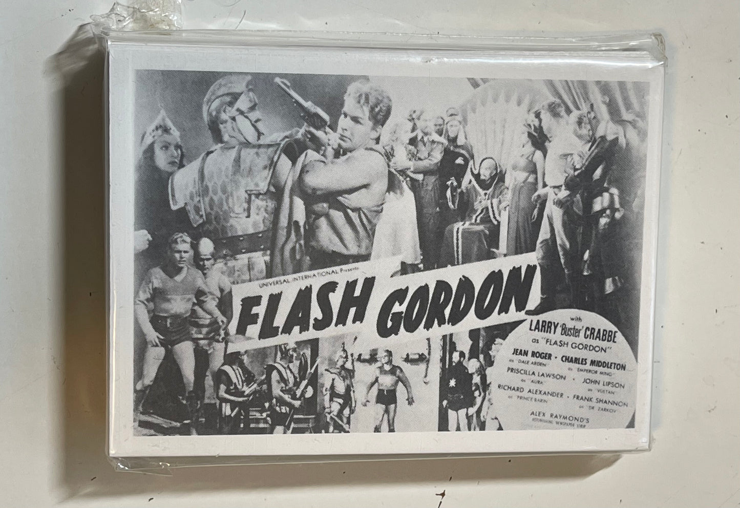 Flash Gordon rare series 1 numbered cards set 1990