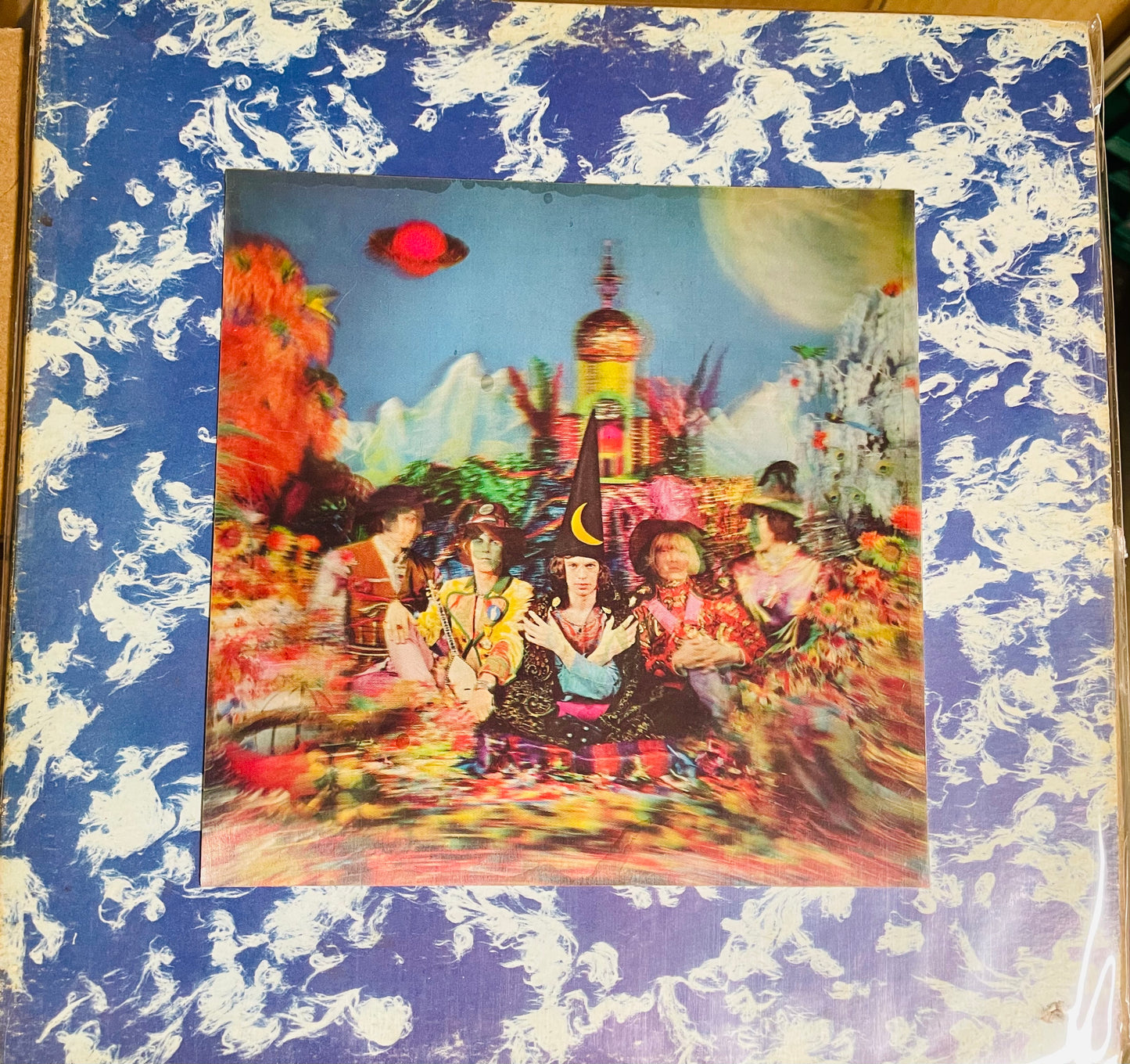 Rolling Stones Satanic Majesties Request rare lenticular cover record album 1967