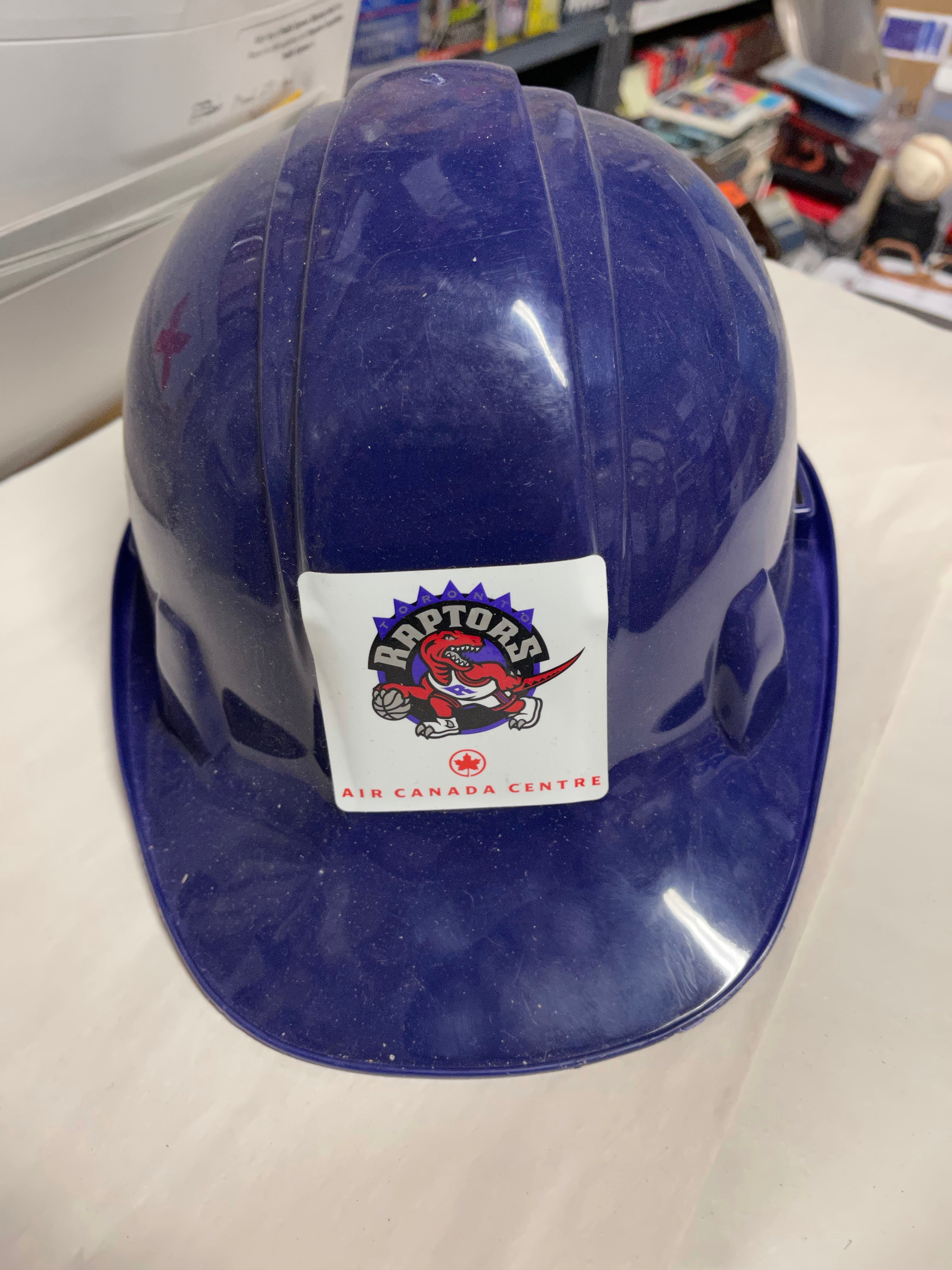 Toronto Raptors basketball hard hat from first year 1995