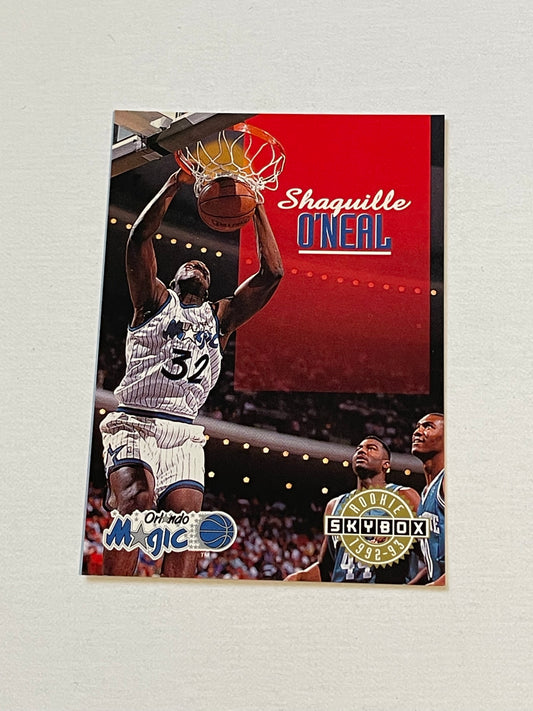 Shaq O’Neal skybox basketball high grade rookie card 1992