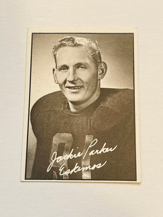 Jackie Parker CFL football card 1961