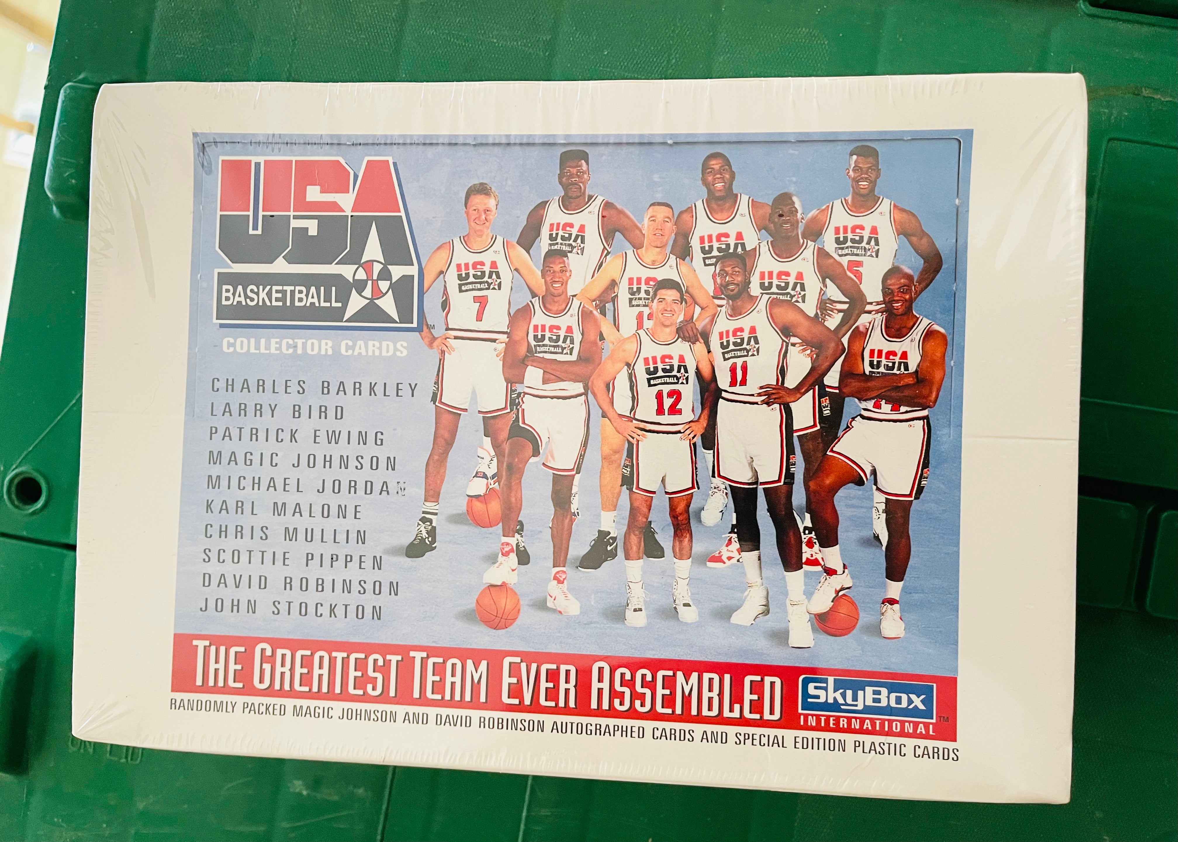 USA basketball skybox 36 packs factory sealed box 1992
