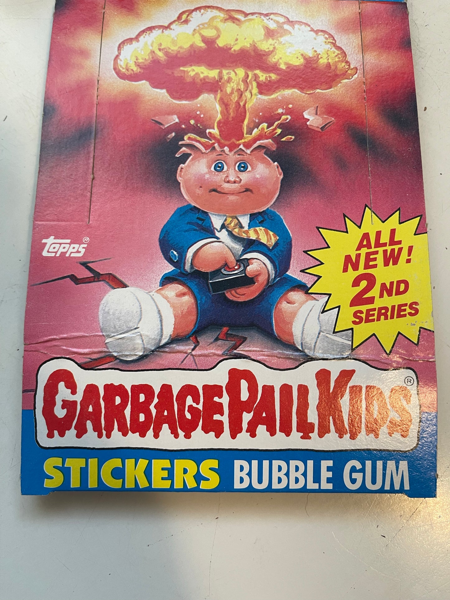 Garbage Pail kids original series 2 rare display box 1985