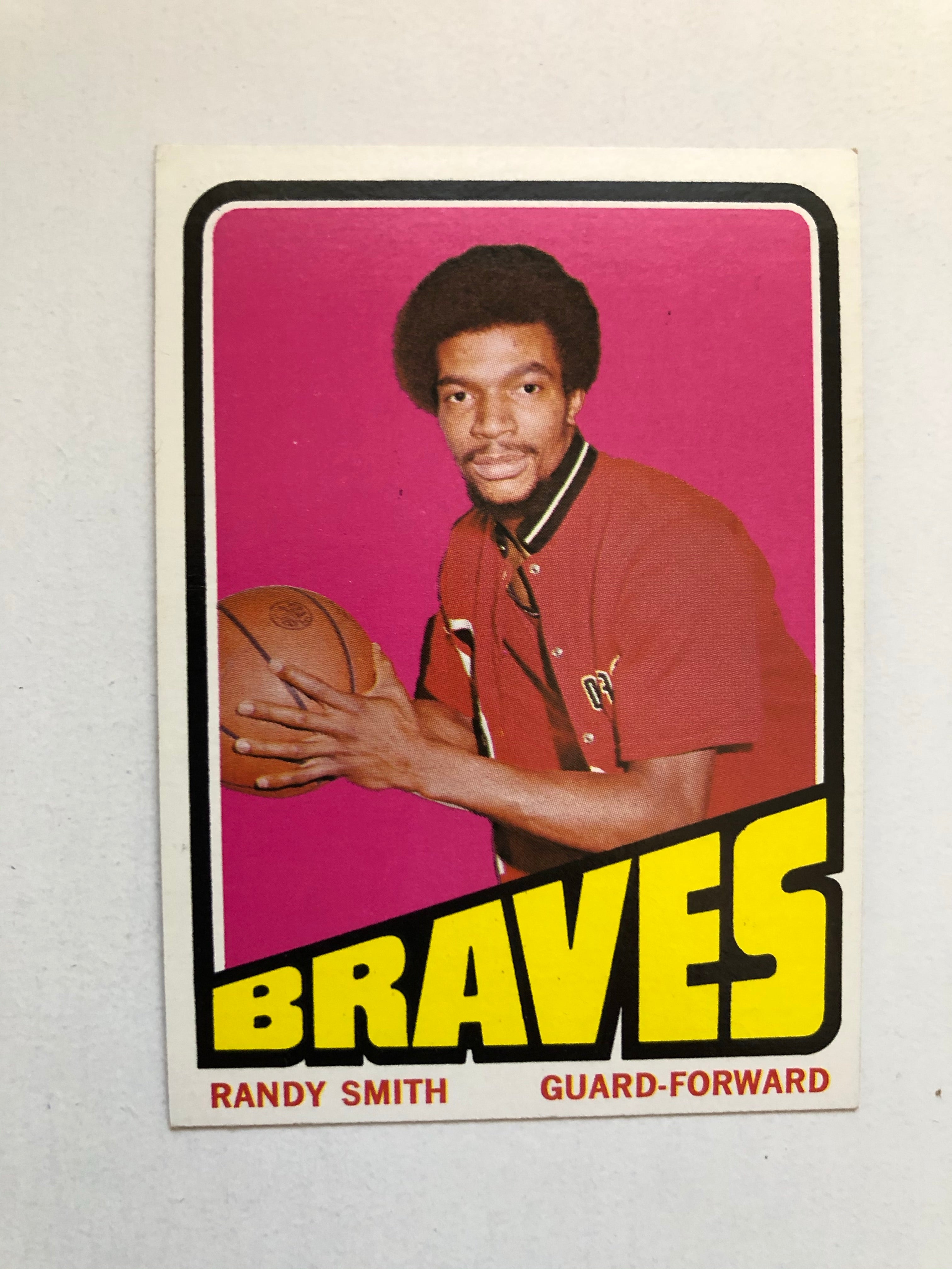 1972 Topps Randy Smith high grade basketball rookie card