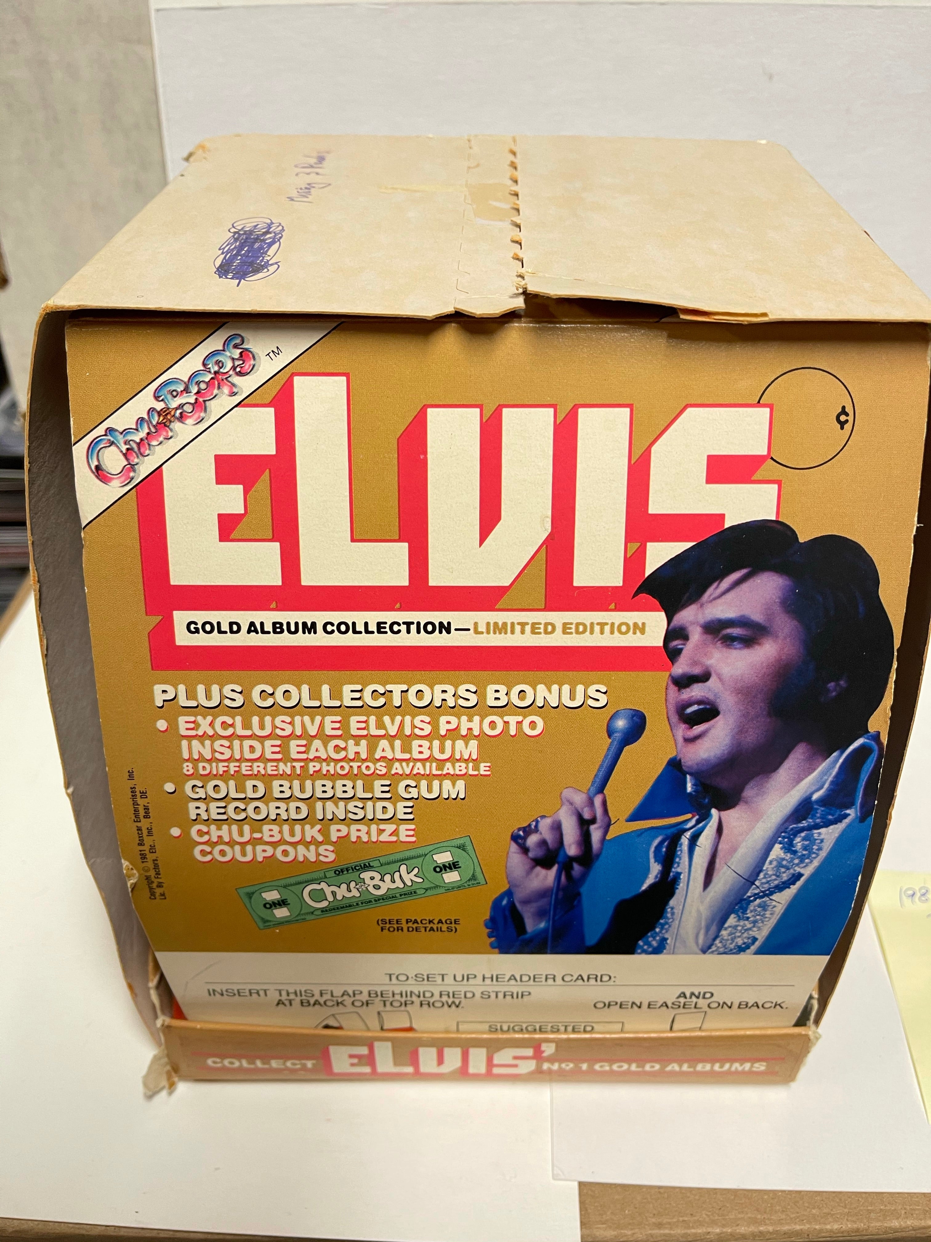 Elvis Chu-Bops rare find 31 mini record gum albums 1981