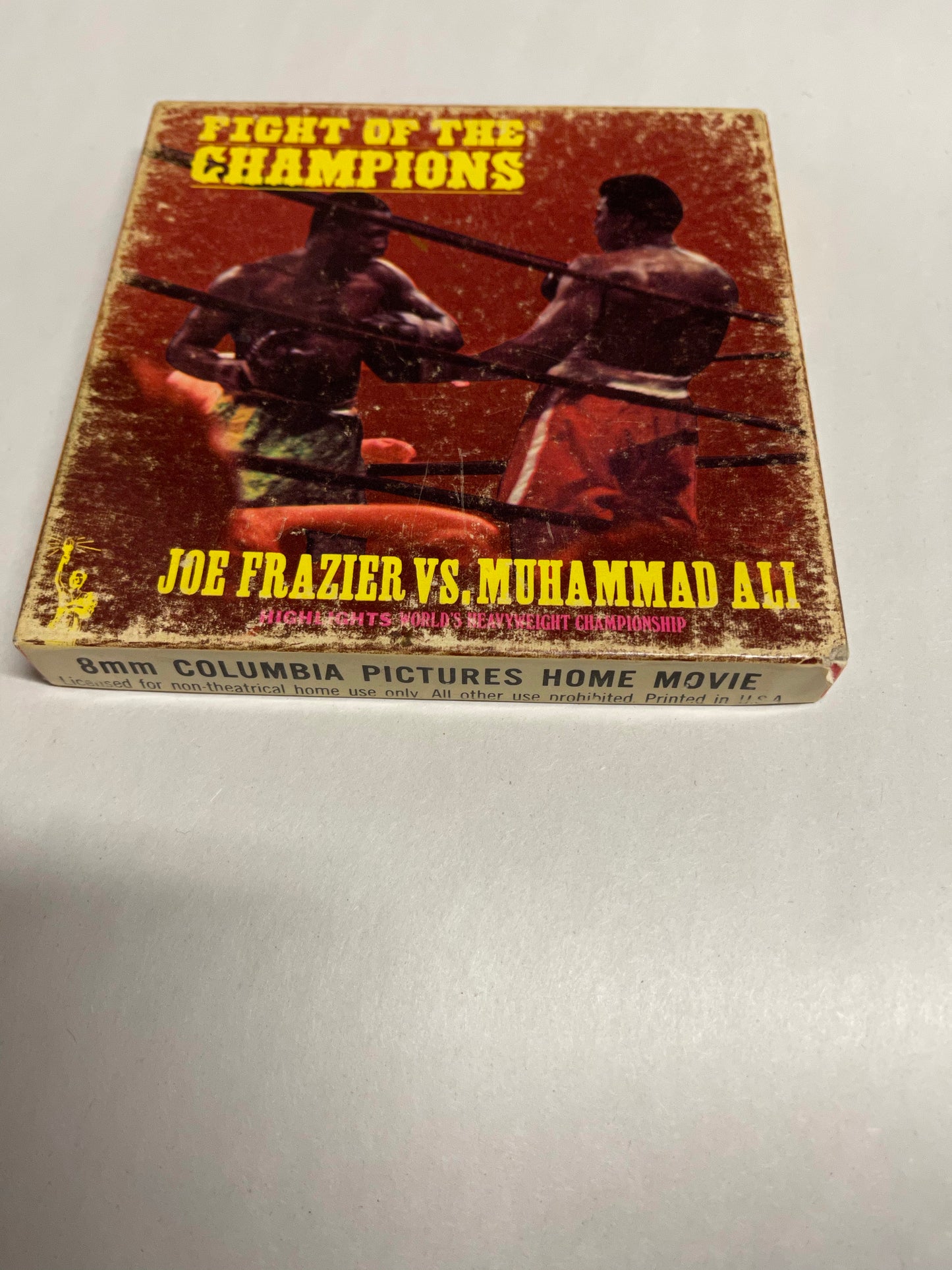 Muhammad Ali vs Joe Frazier original Super 8 fight reel 1970s