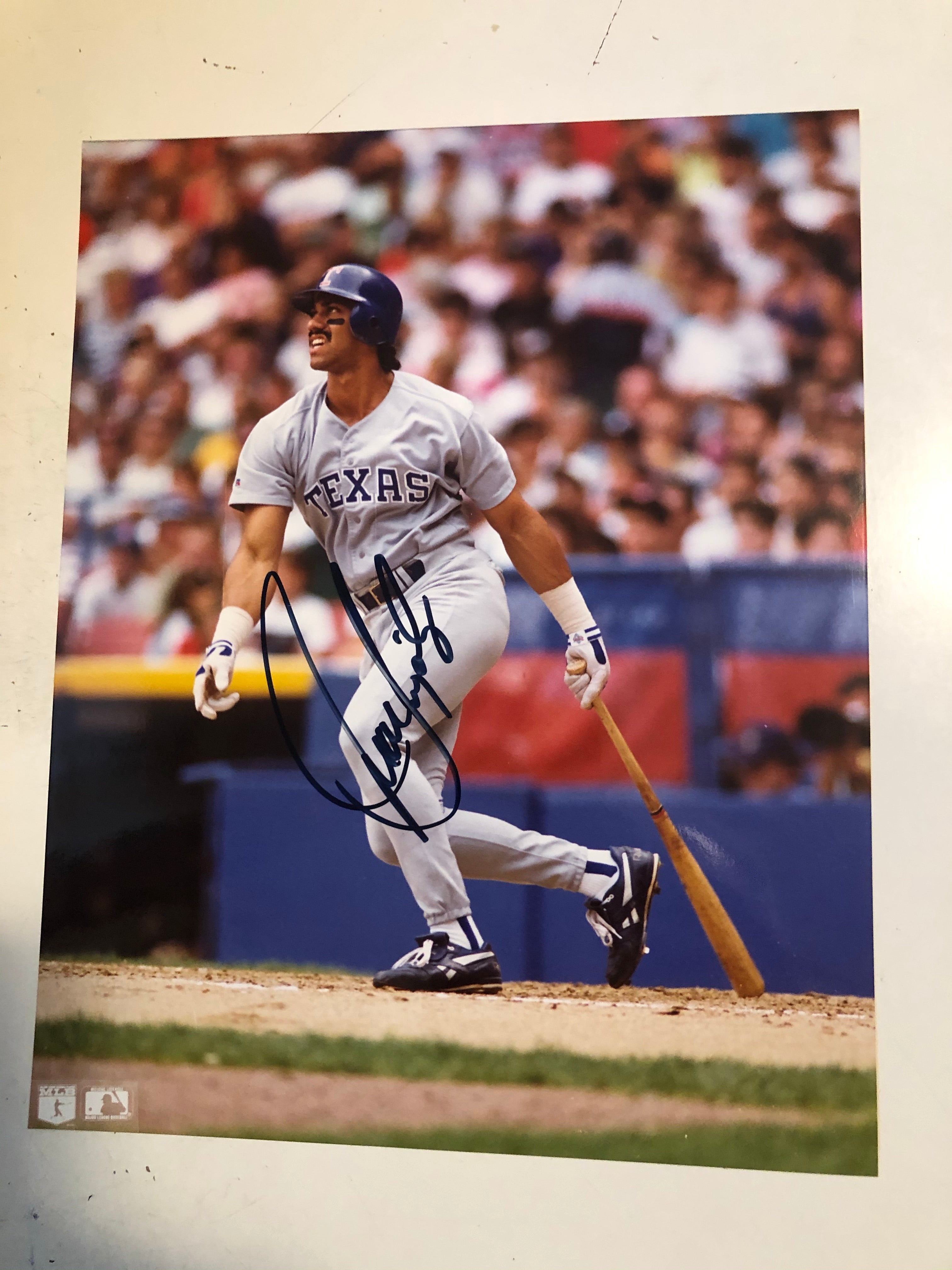 Juan Gonzalez baseball superstar signed photo with COA