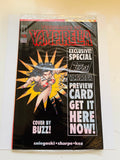 Vengeance of Vampirella comic with preview card factory sealed.
