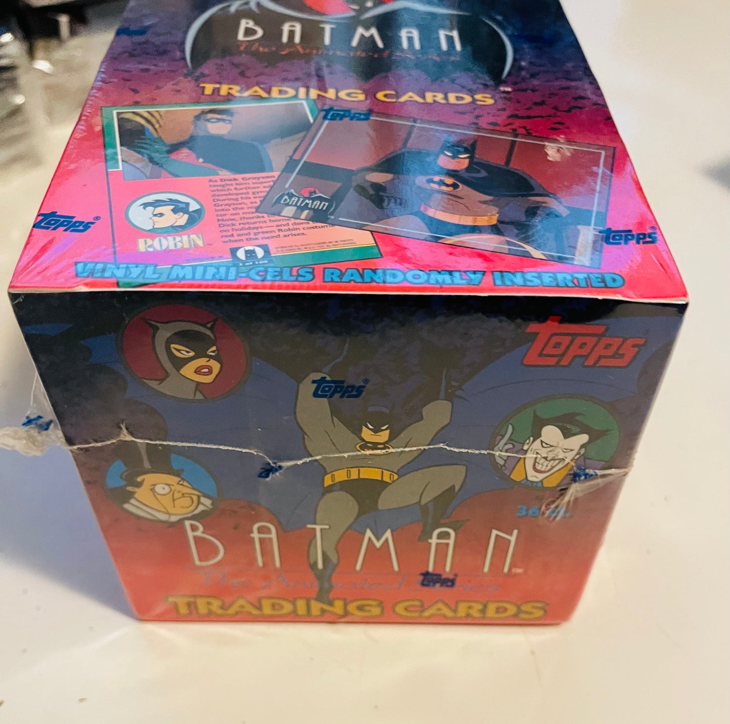 Batman Animated series 36 packs factory sealed rare box 1993