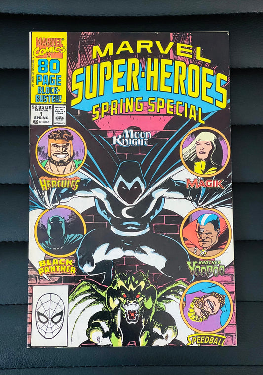 Marvel Super-Heroes #1 spring special with Moon Knight