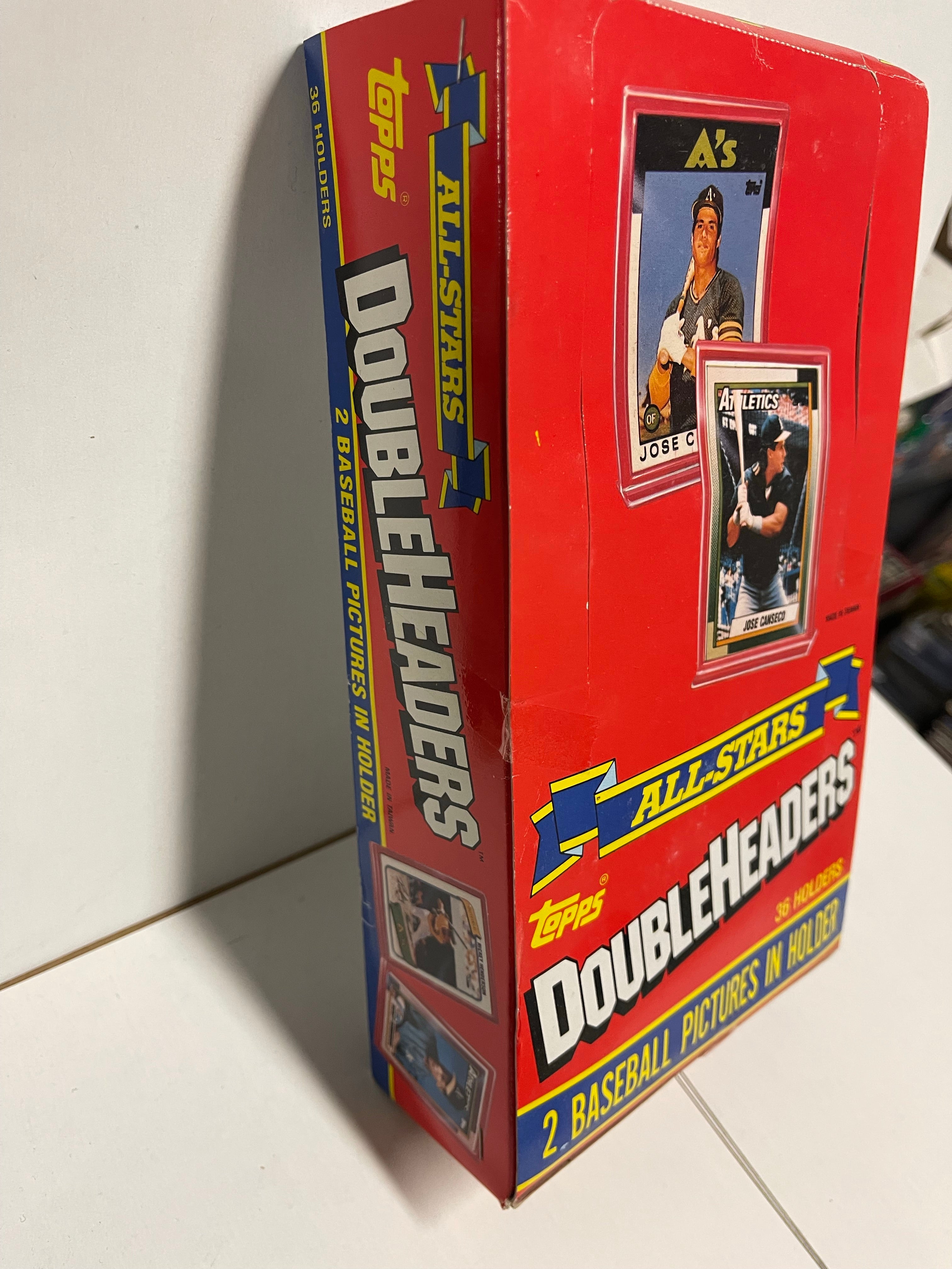 1990 Topps Allstars Doubleheaders Baseball  mini cards rare full box
