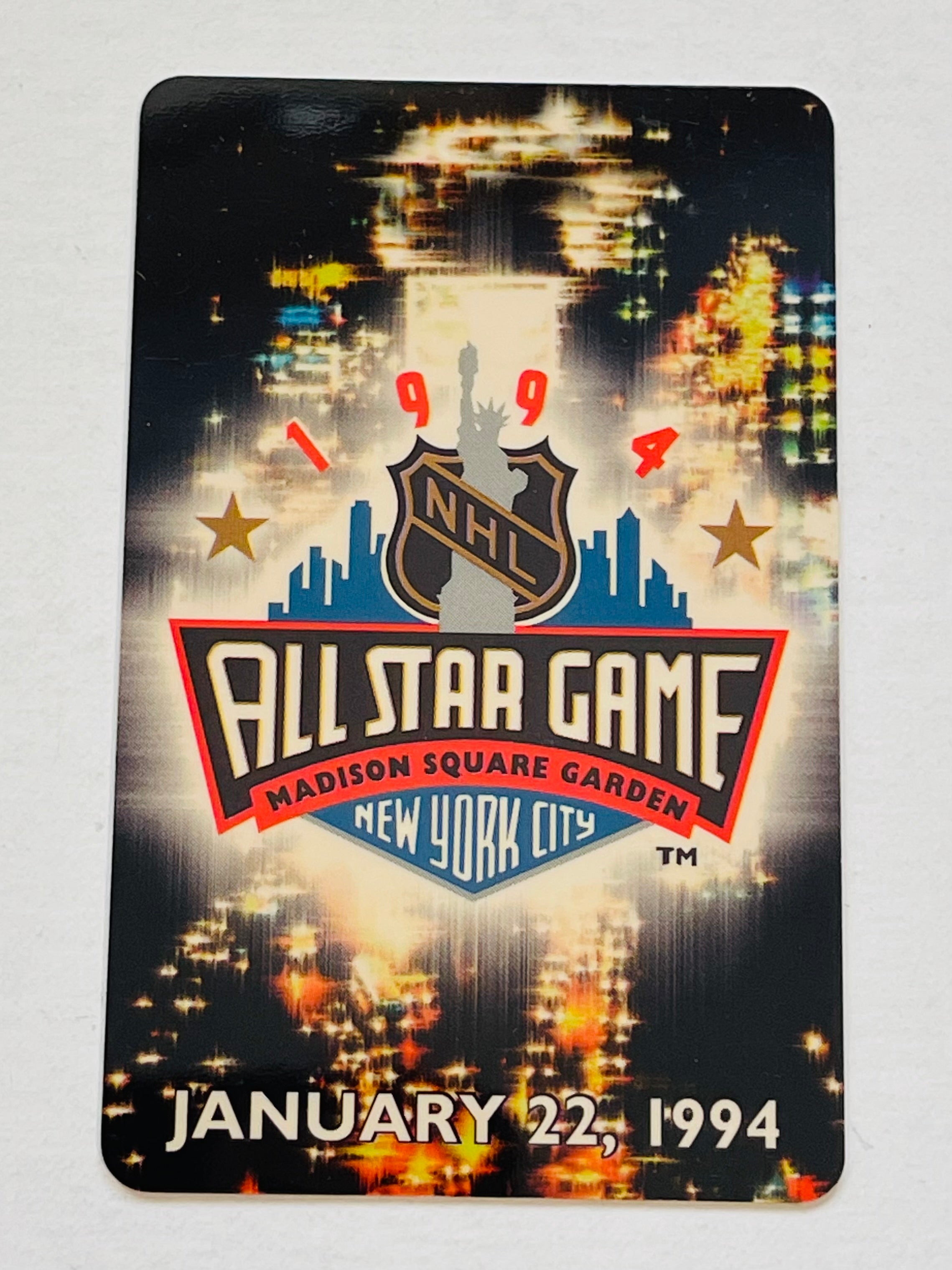 1994 hockey All Star game phonecard