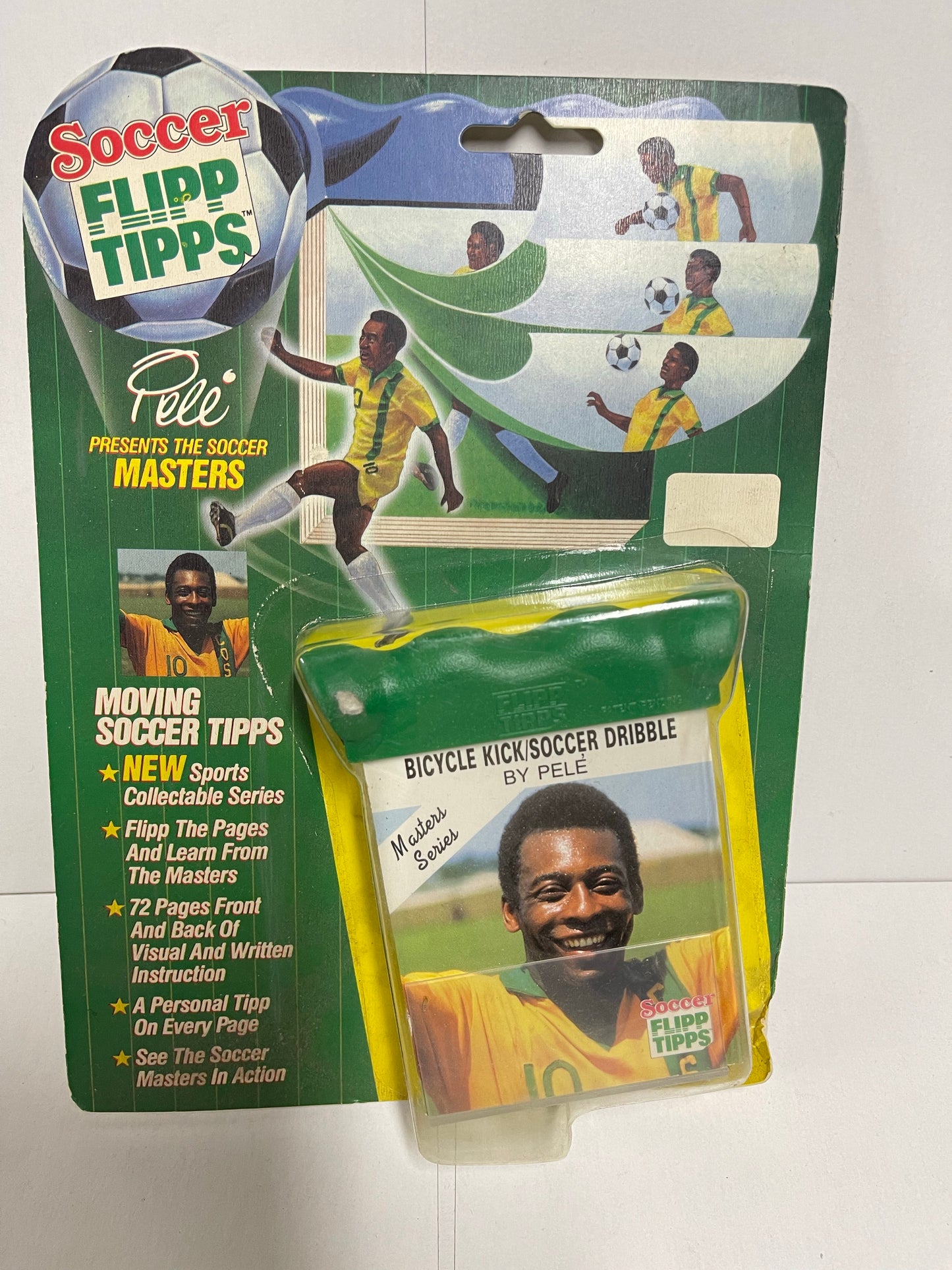 Soccer Pele rare motion flipbook 1990s