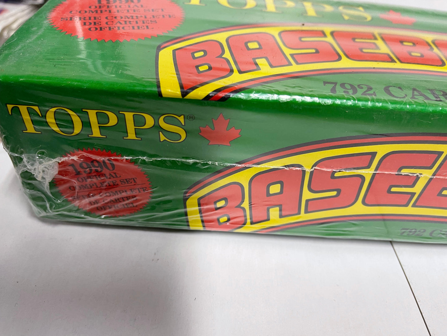 1990 Topps Canadian rarer O-pee-Chee baseball cards factory sealed set