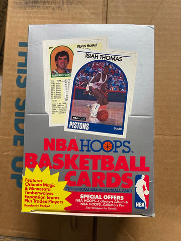 1989 Hoops NBA basketball series 2 vintage 36 sealed packs box