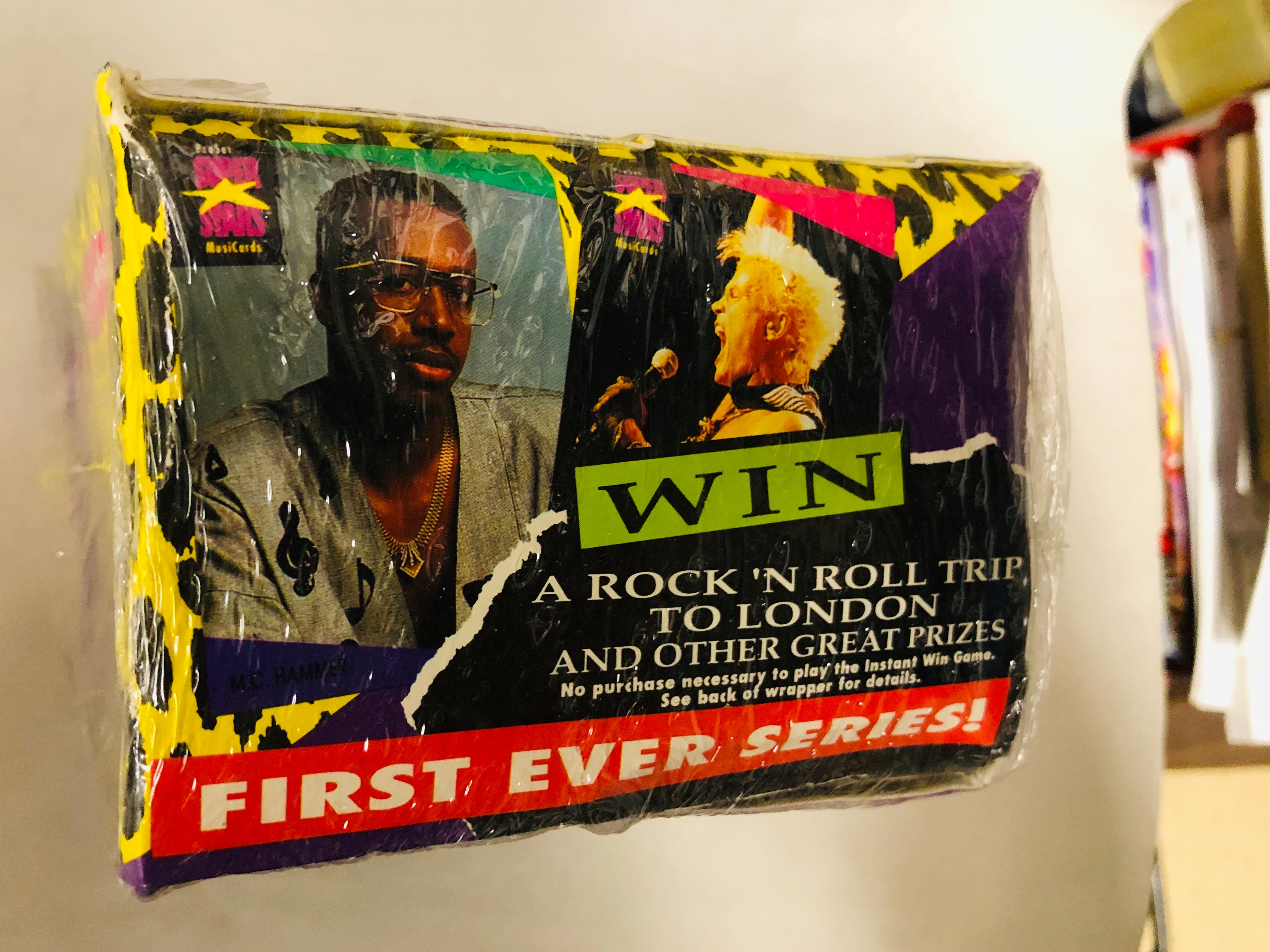 Rockstars Proset factory wrapped 36 packs cards box 1990s