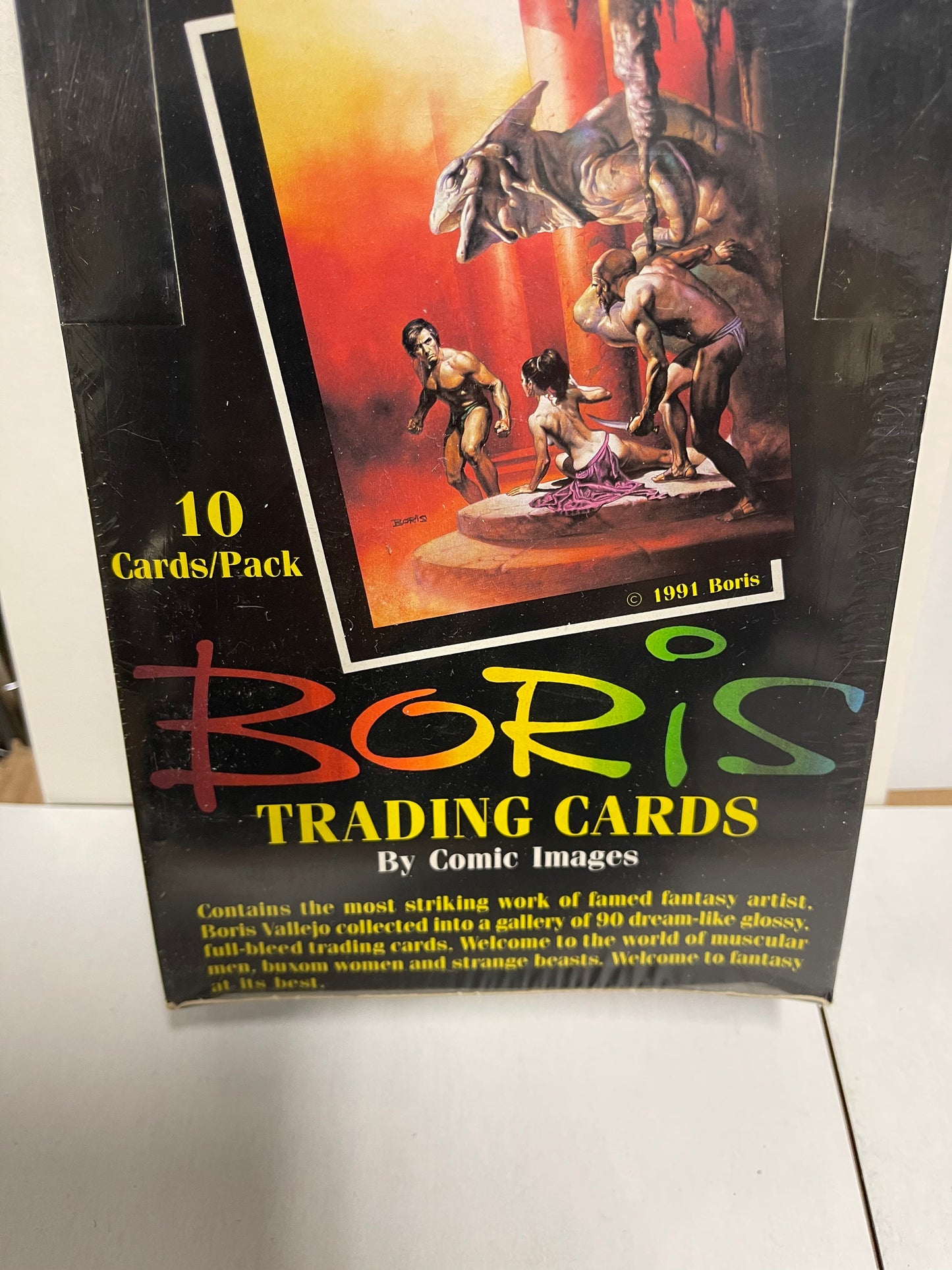 Boris Vallejo rare series 1 fantasy cards factory sealed box 1991