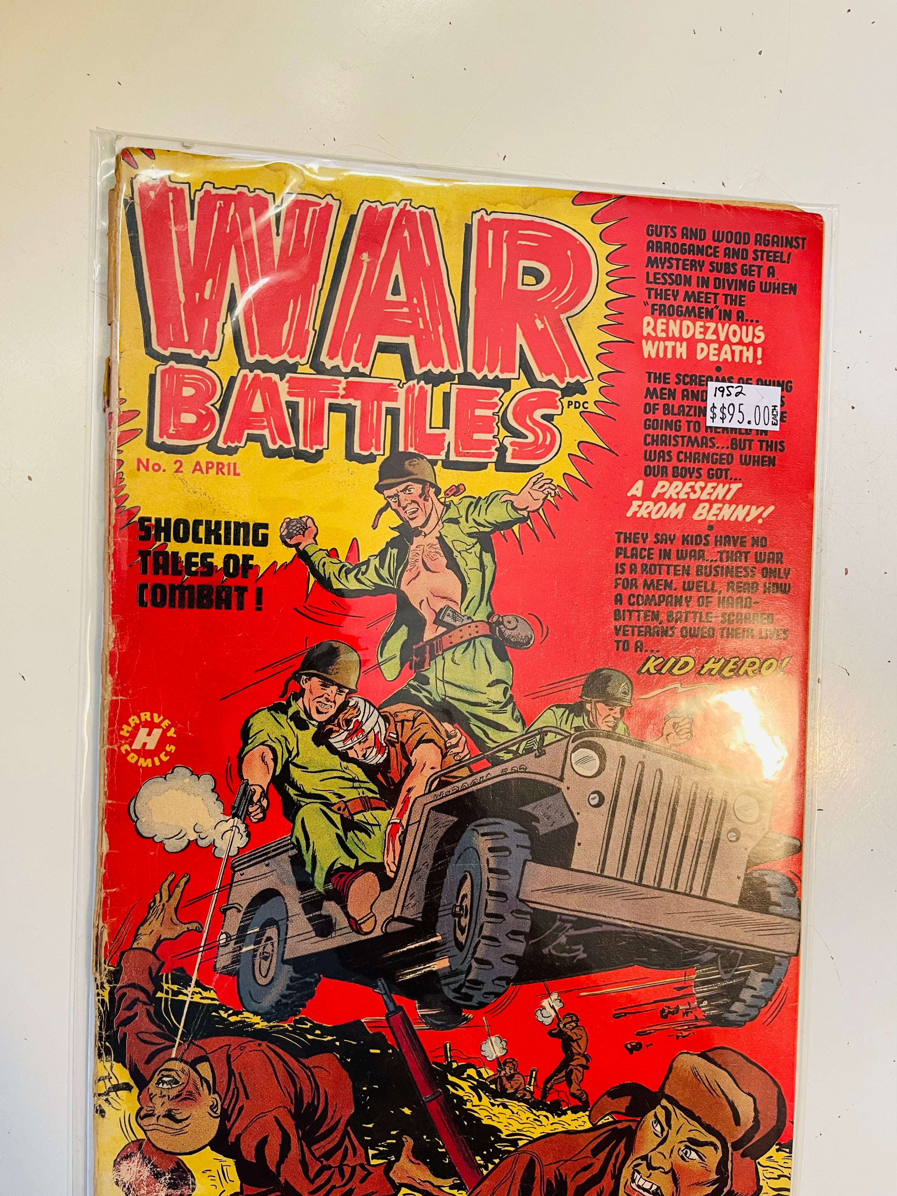 War Battles comic 1952