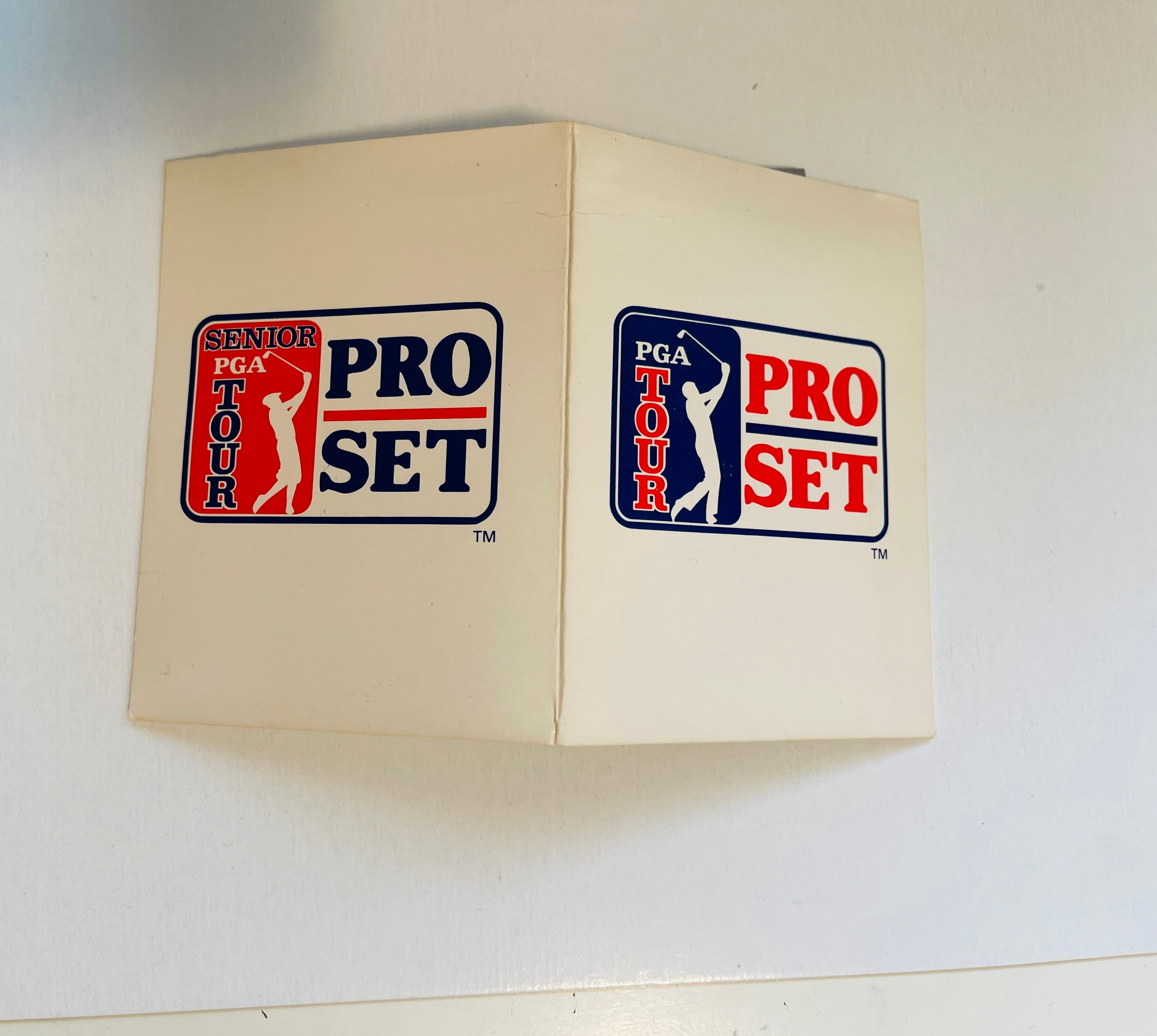 Golf PGA Proset two cards promotional set Trevino and Tway 1990