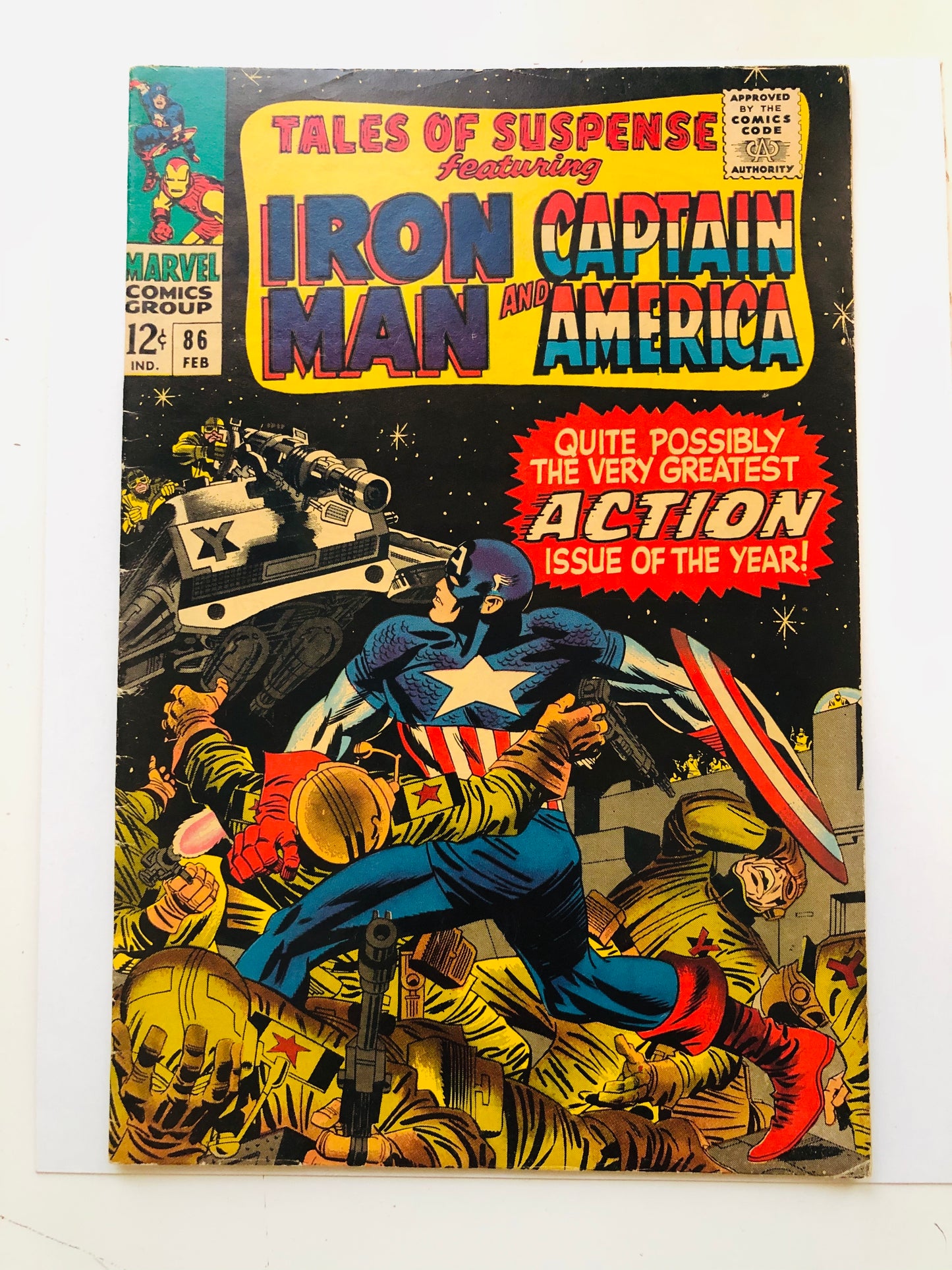 1966 Tales of Suspense Iron Man / Captain America comic