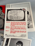Leave it to Beaver TV show cards set 1983