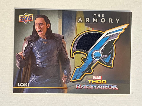 Marvel Loki Thor movie rare memorabilia insert card