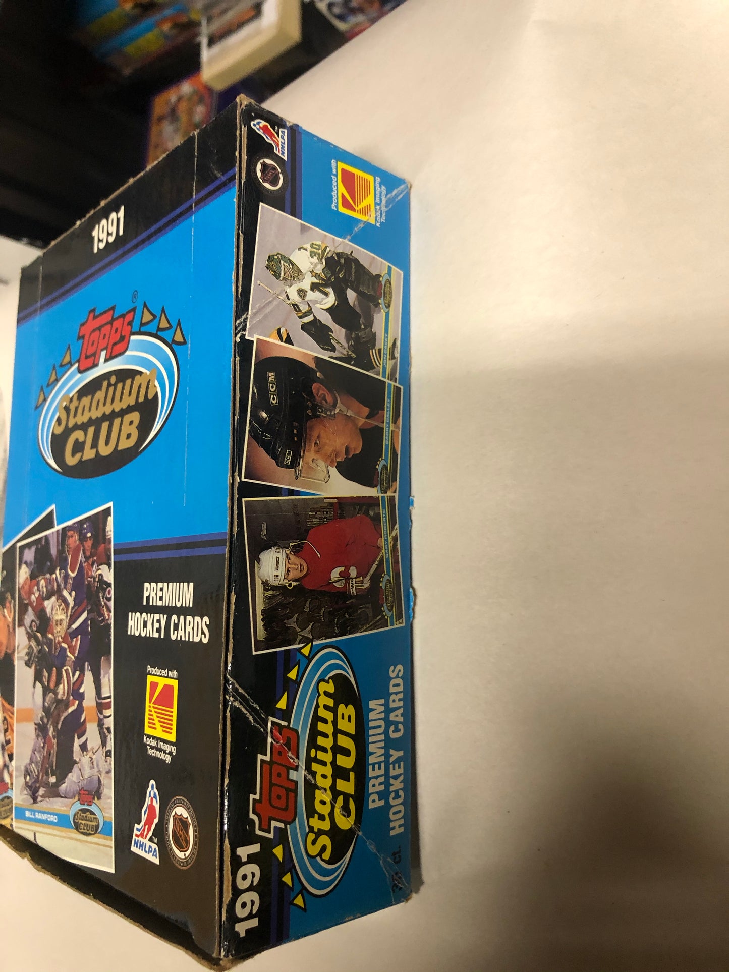 1991 Topps Stadium club hockey cards 36 packs box