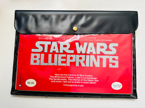 1977-1983 Star Wars Blue prints set