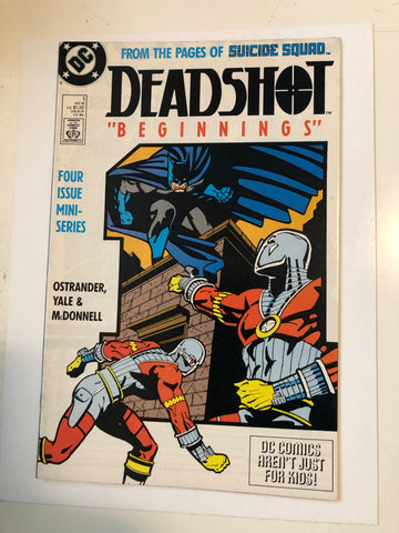 Deadshot number 1 comic book