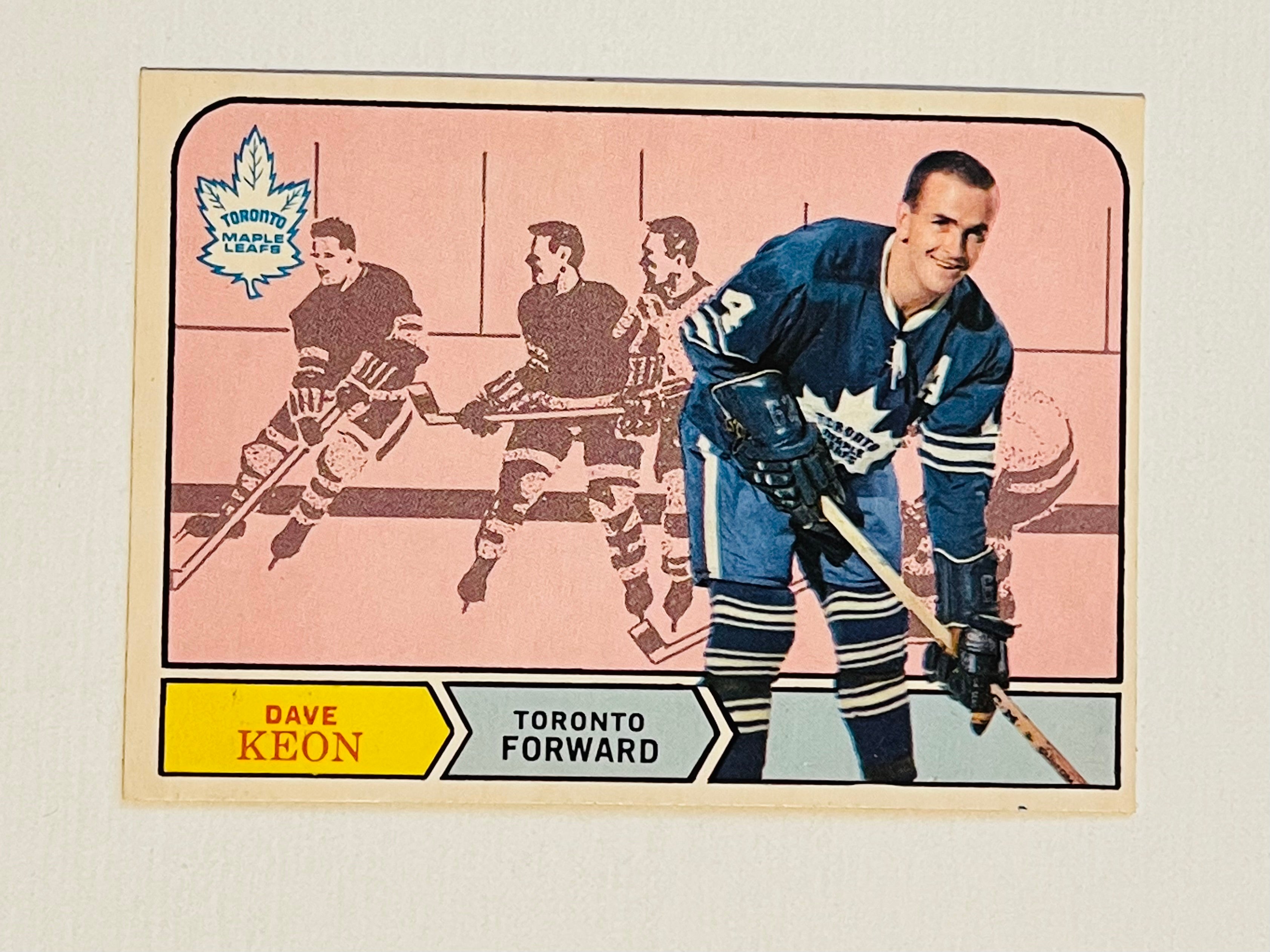 1968-69 Opc Dave Keon hockey card