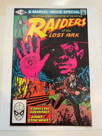 Raiders of the Lost Ark movie #1 comic book