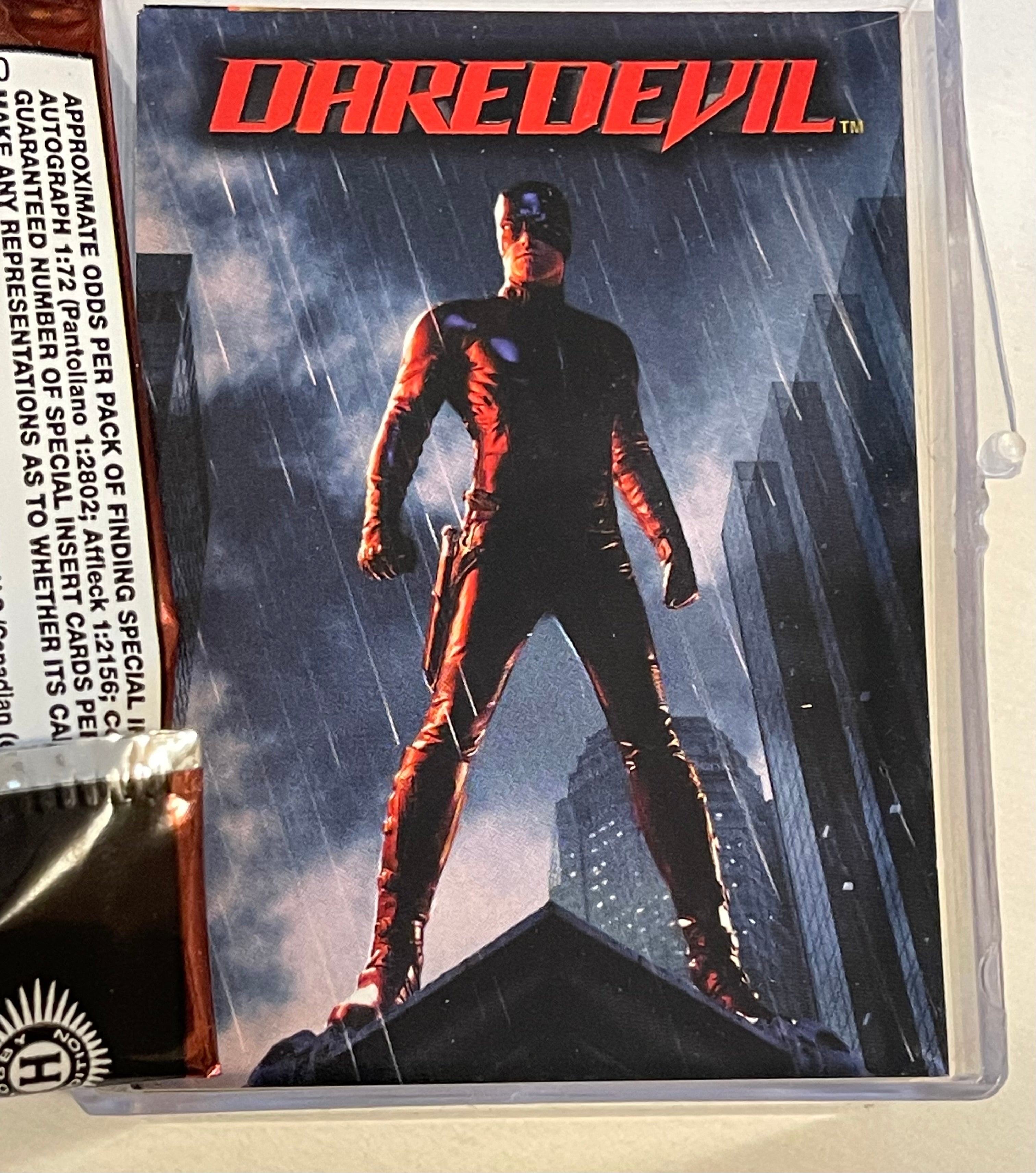 Daredevil movie Topps cards set 2003