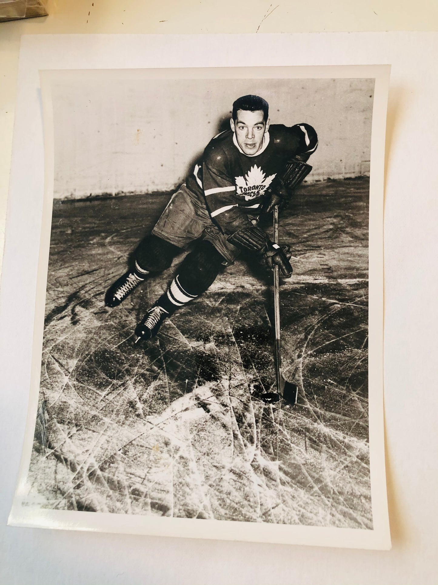 Howie Meeker hockey legend rare original Turofsky hockey photo 1940