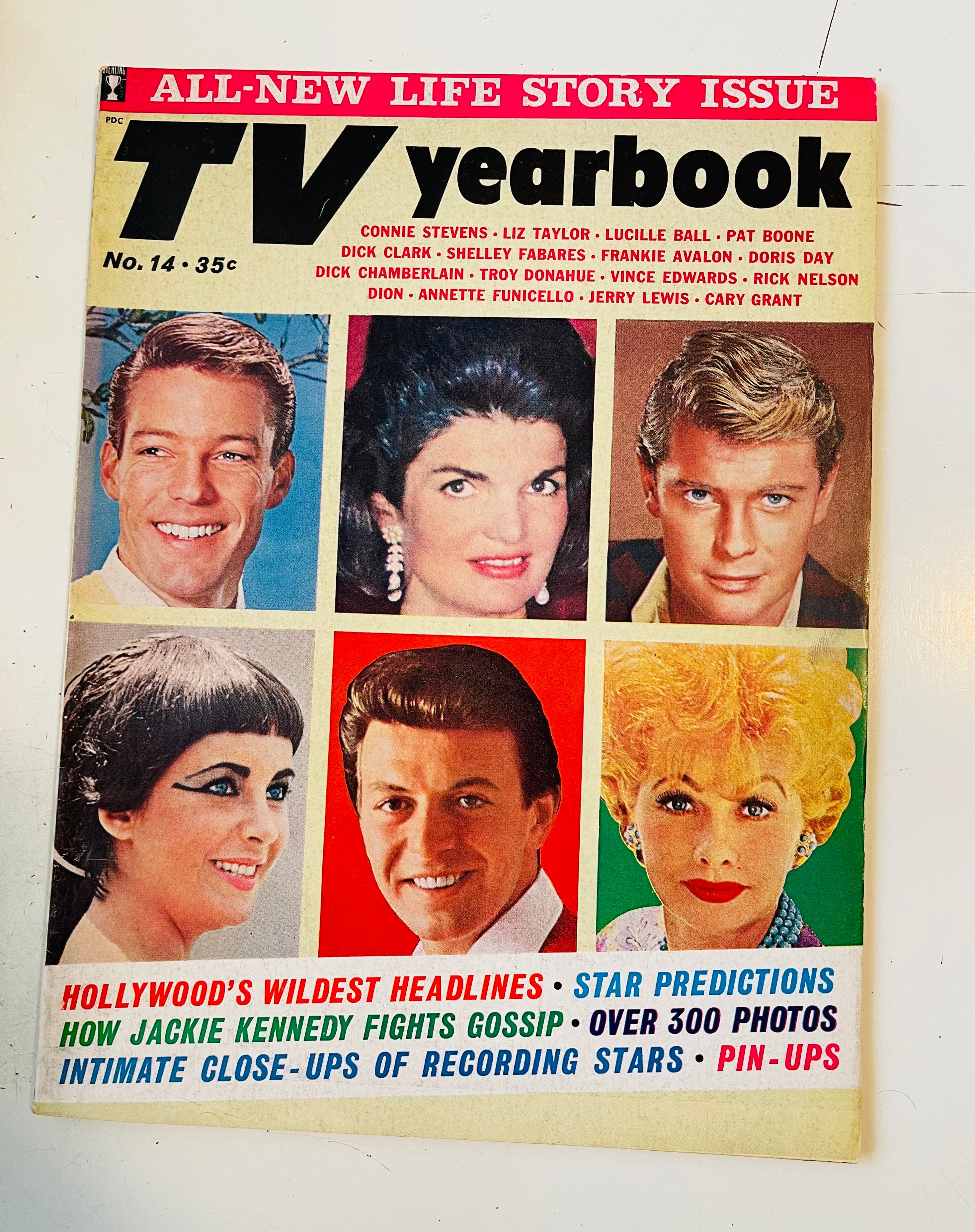 TV Stars Yearbook vintage movie magazine 1963