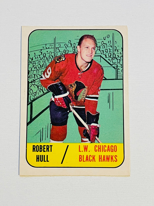 Bobby Hull Opc high grade condition hockey card 1967