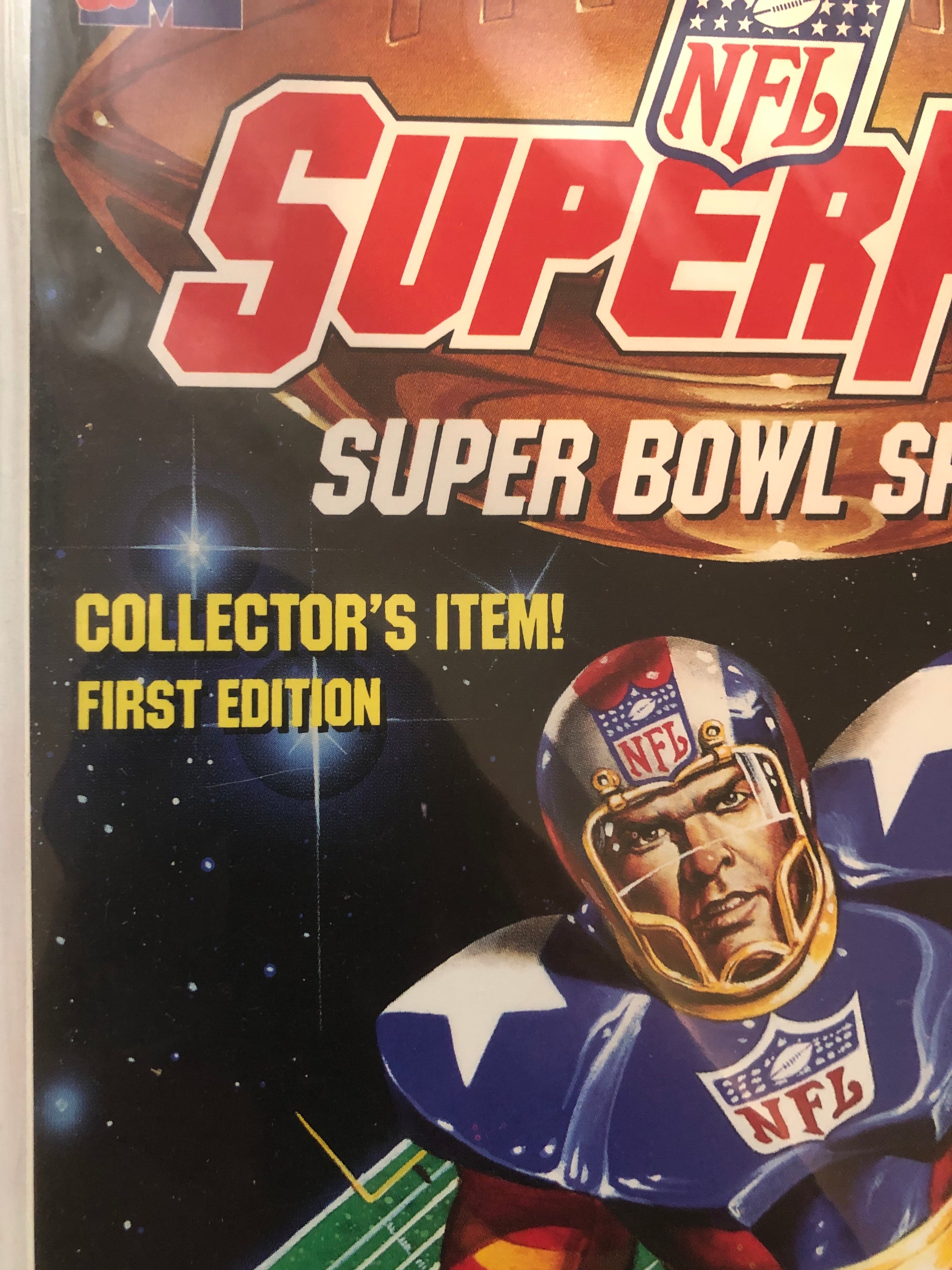 Superpro Super Bowl #1 special issue comic 1990s