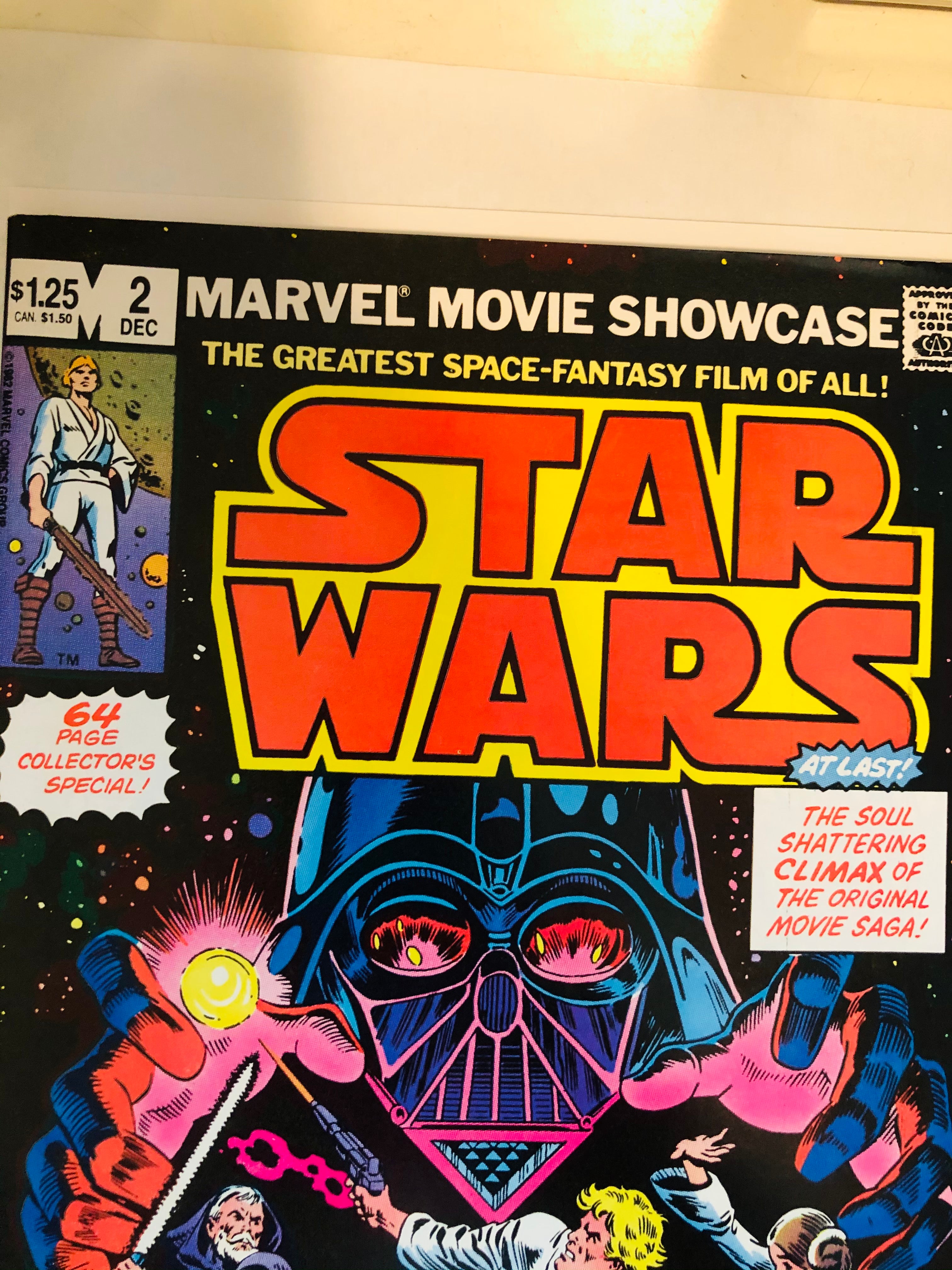 Star Wars movie show #2 rare comic issue 1982