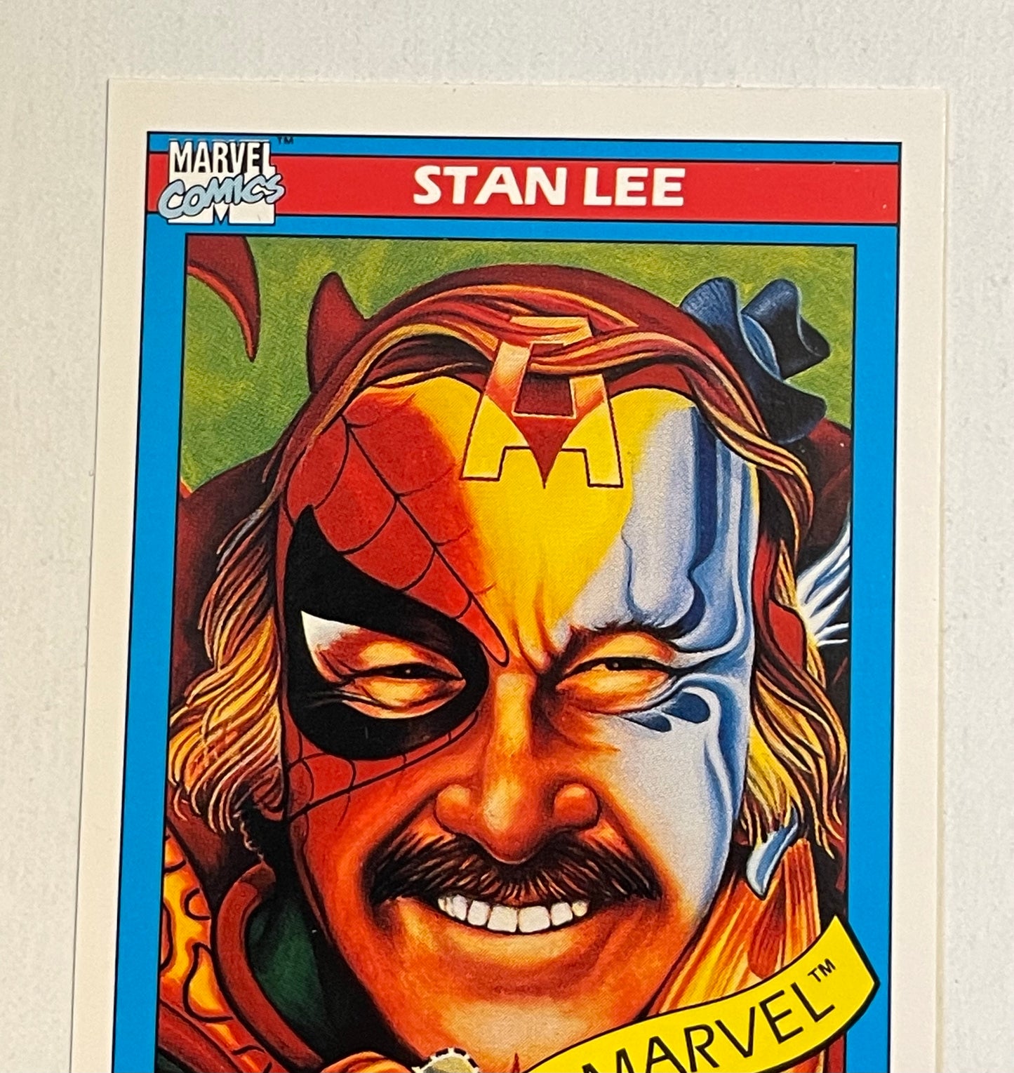 Stan Lee Marvel Universe high grade condition vintage card 1990