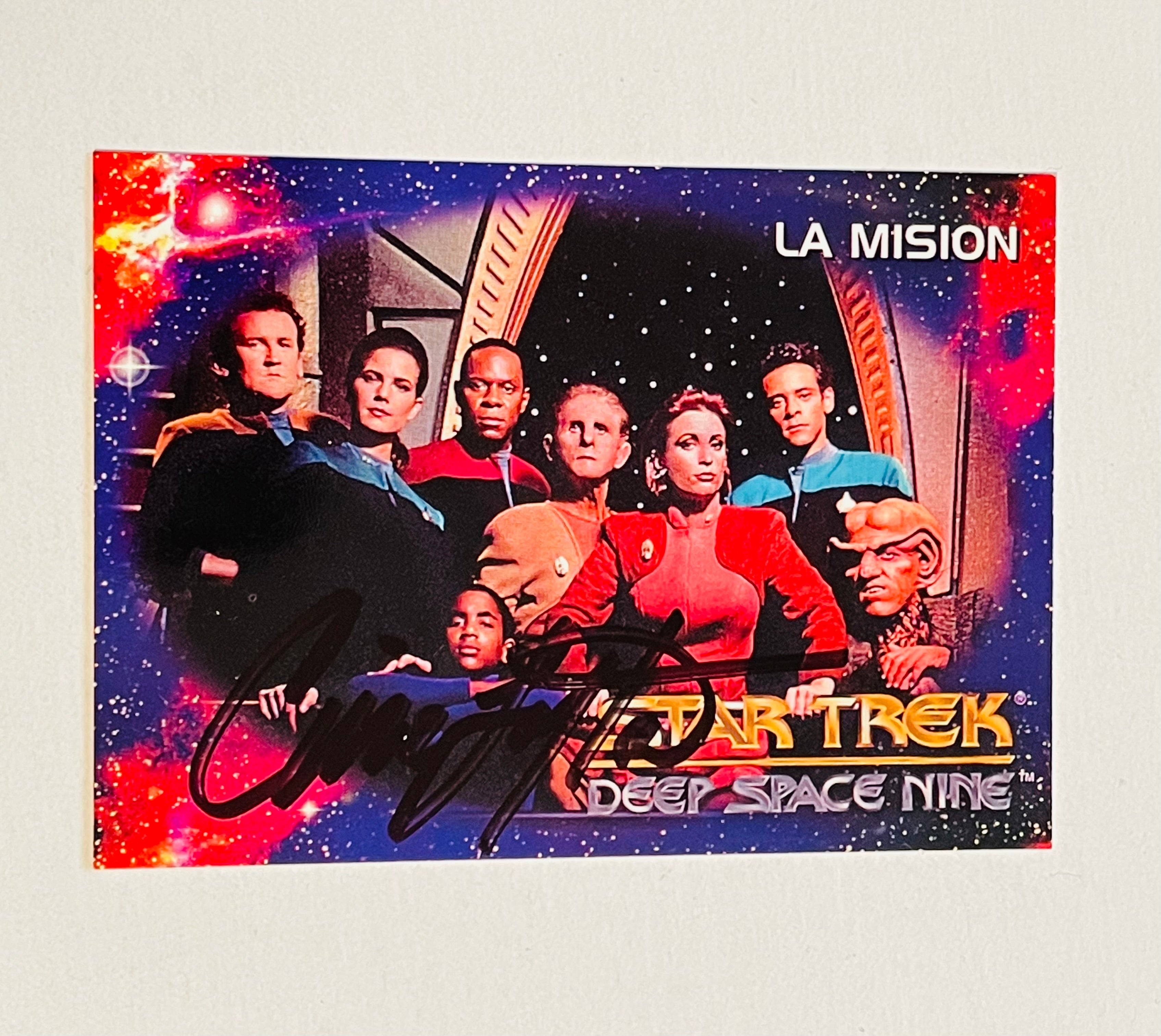Star Trek DS9 Cirroc Lofton autograph card with COA