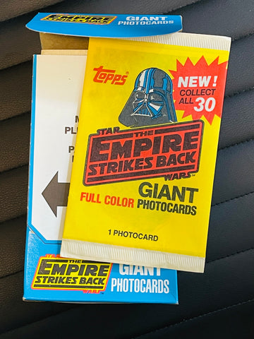 Empire Strikes Back movie 5x7 photo cards 36 sealed packs 1981