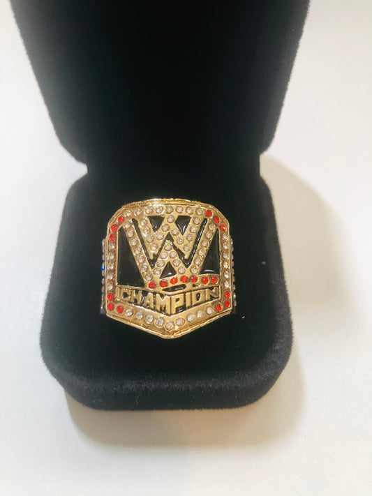 WWF wrestling replica ring with holder