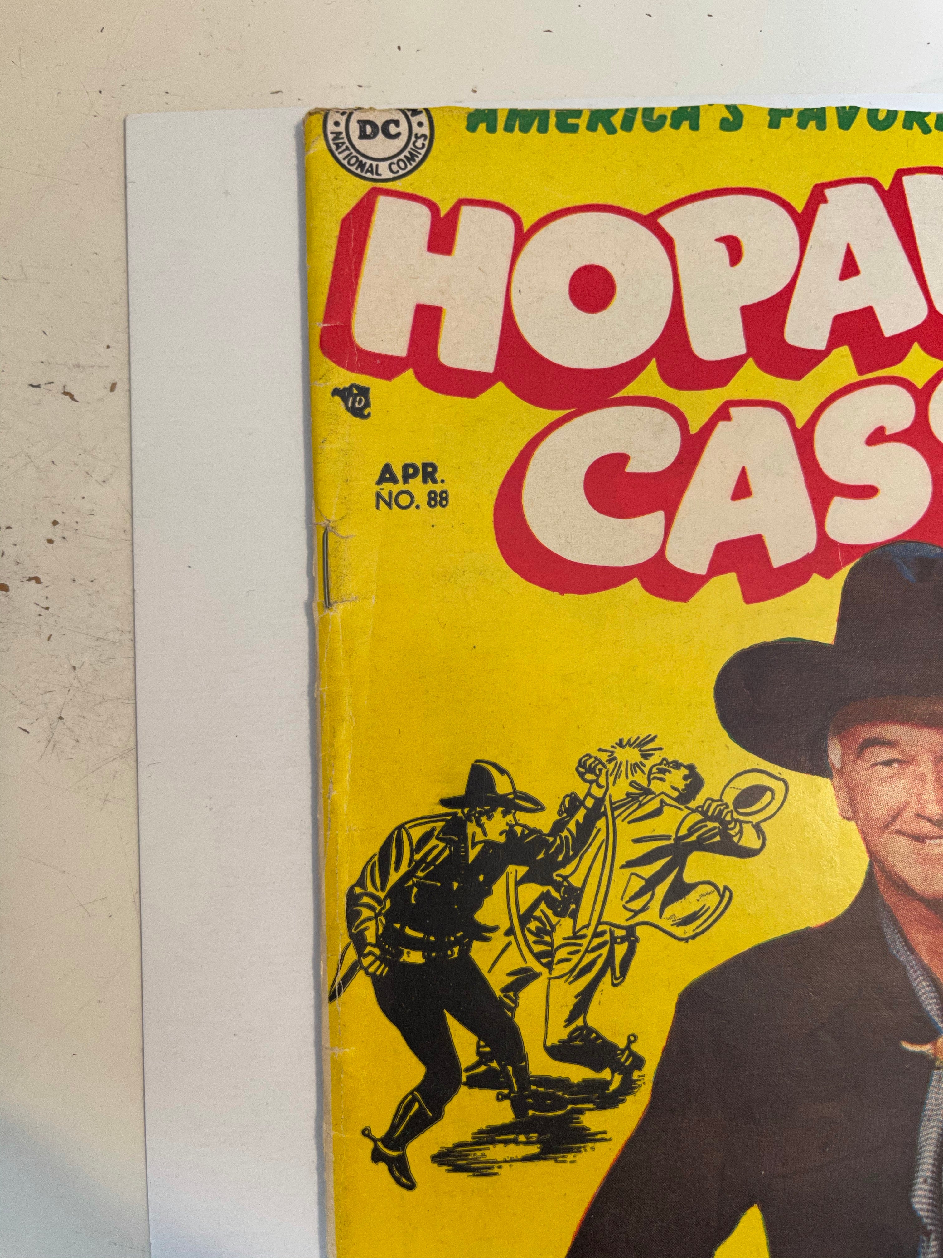 Hopalong Cassidy TV Westerns #88 vg condition comic 1954