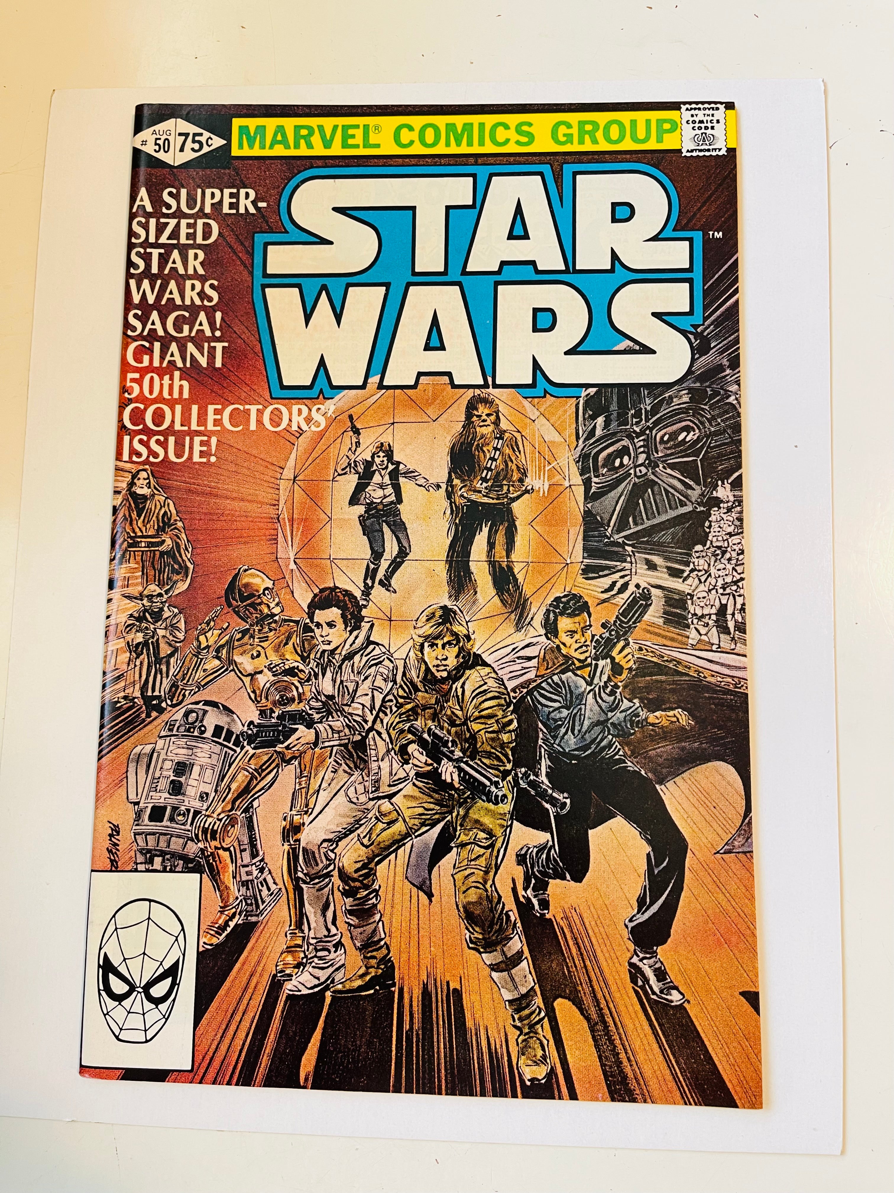 Star Wars #50 Vf/nm high grade comic book 1981