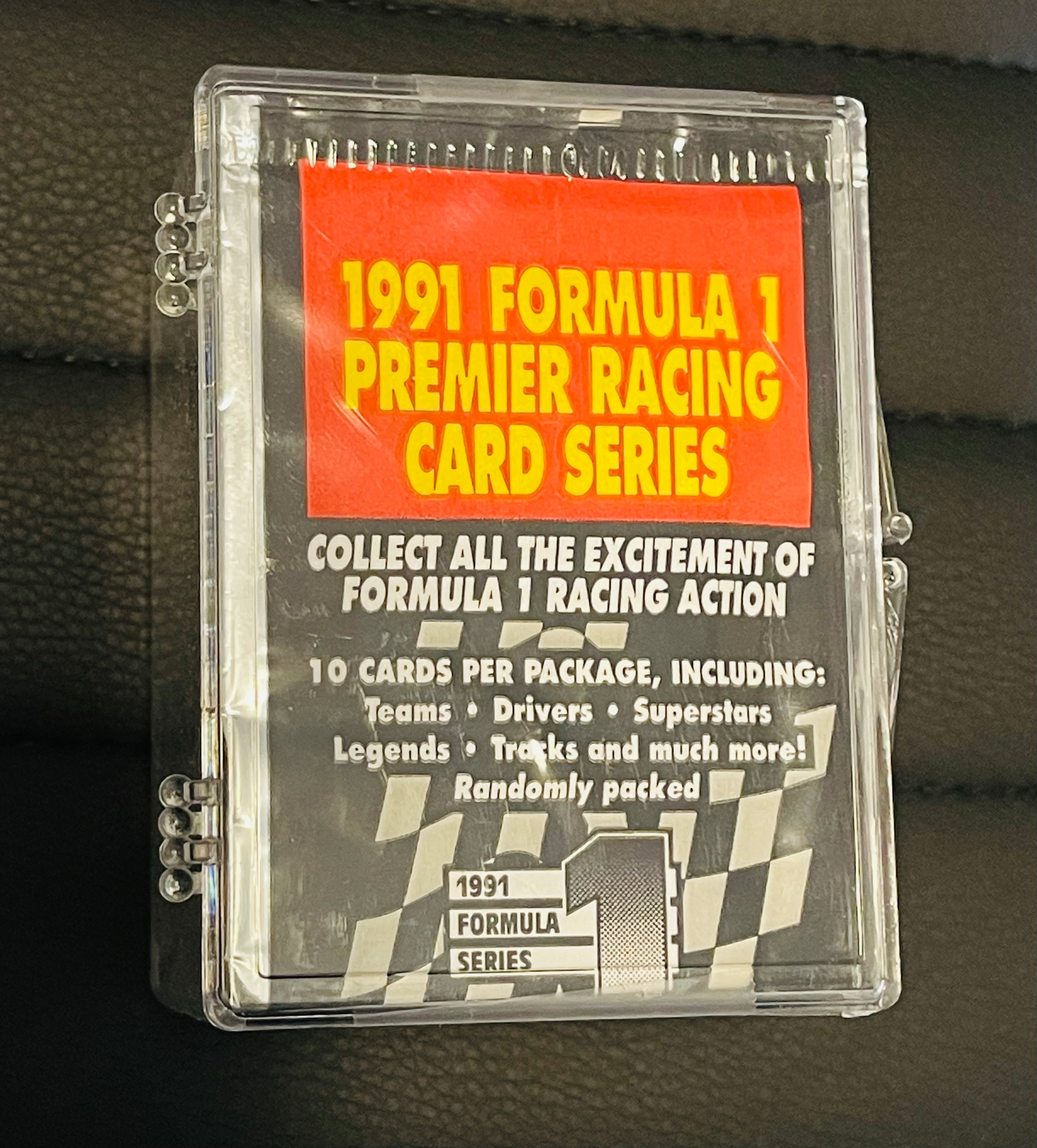 Formula 1 racing Pro Tracs rare cards set 1991